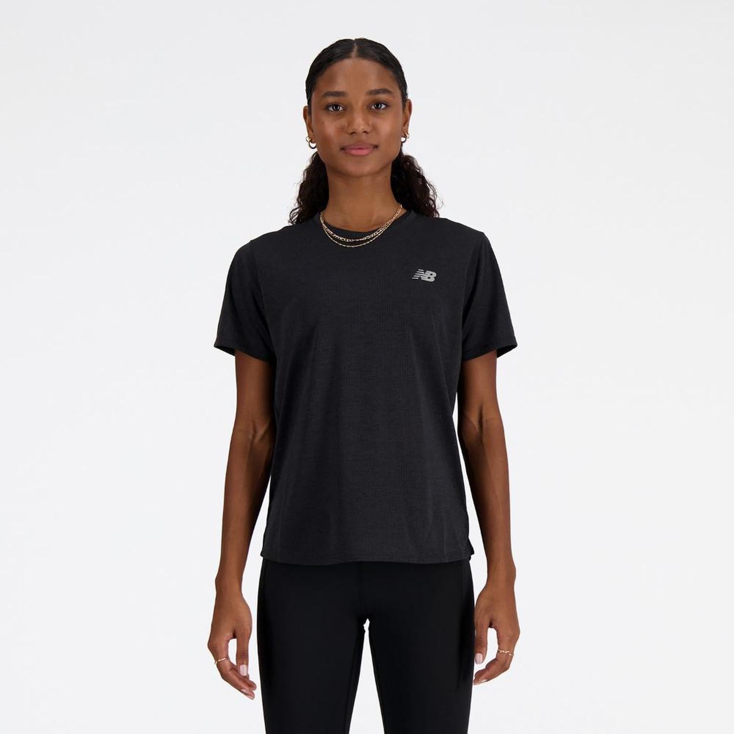 POLO NEW BALANCE ATHLETICS T-SHIRT MUJER - 3