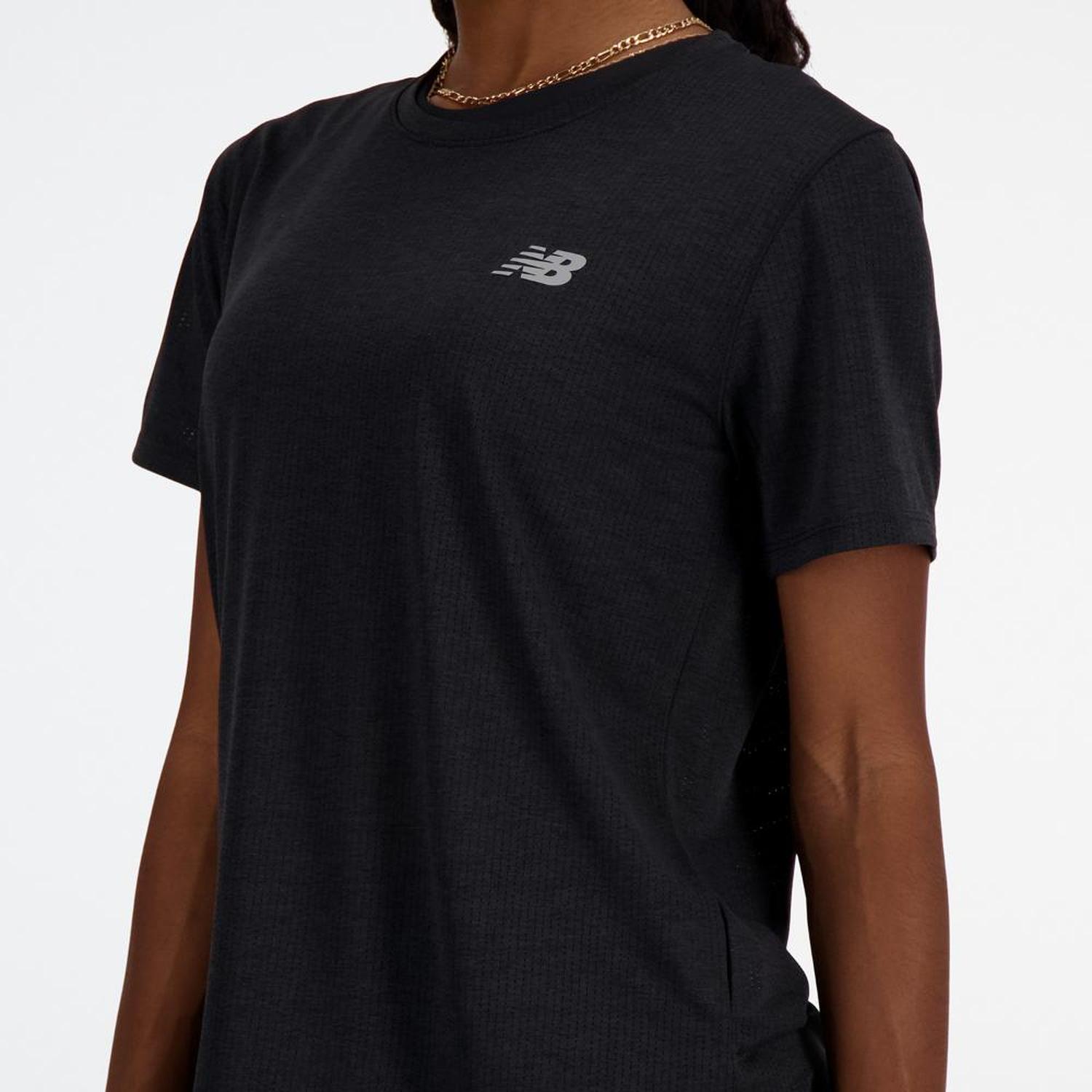 POLO NEW BALANCE ATHLETICS T-SHIRT MUJER - 4