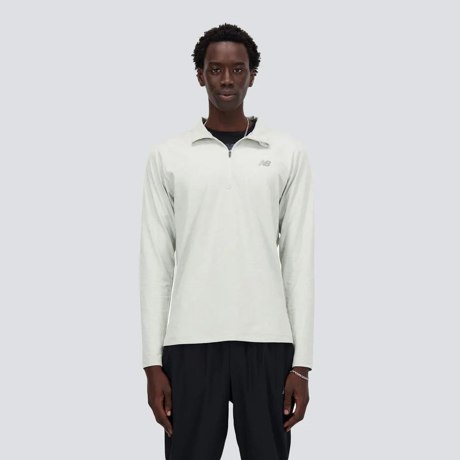 CASACA NEW BALANCE CASACAS HOMBRE SPACE DYE 1/4 ZIP HOMBRE - 1