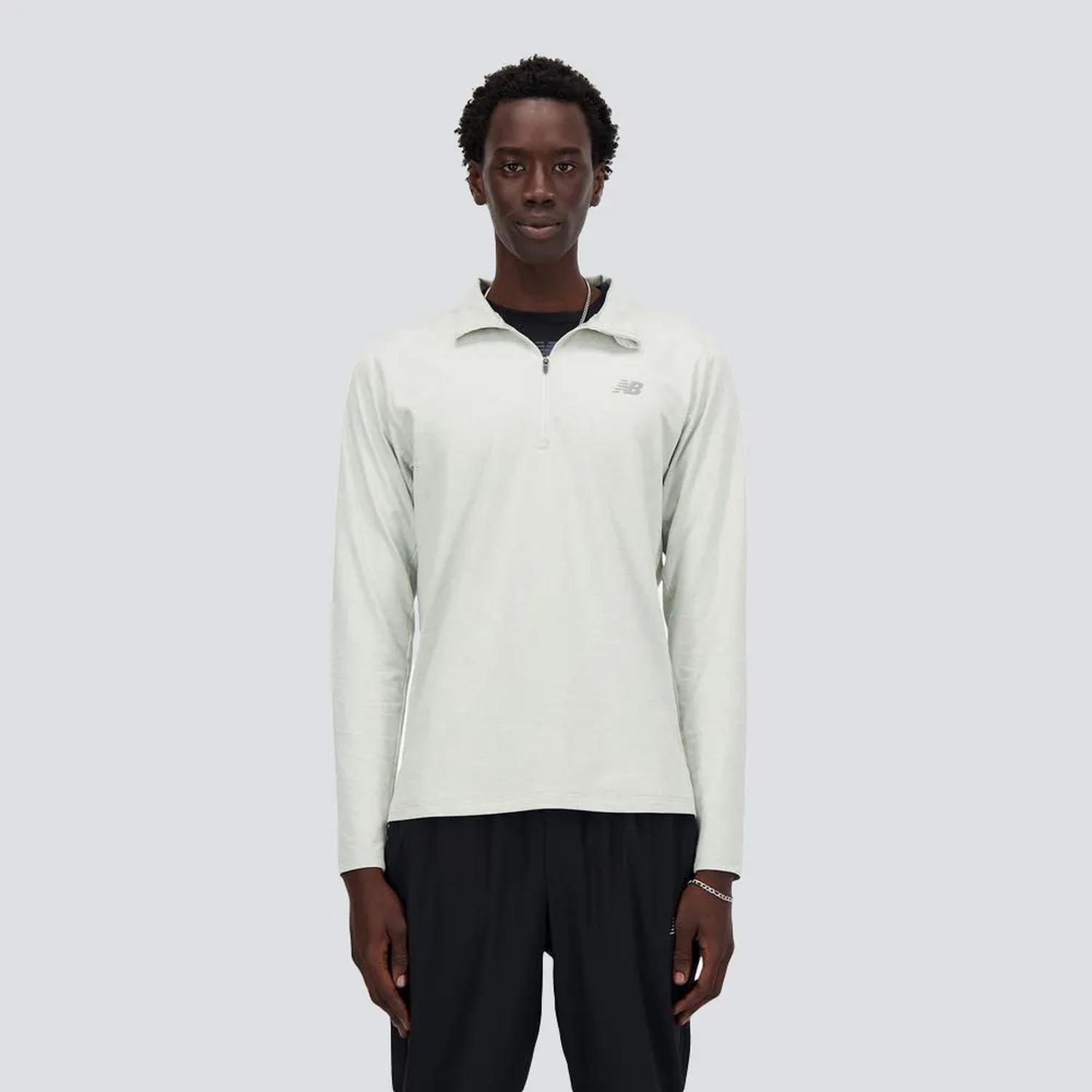 CASACA NEW BALANCE CASACAS HOMBRE SPACE DYE 1/4 ZIP HOMBRE - 1