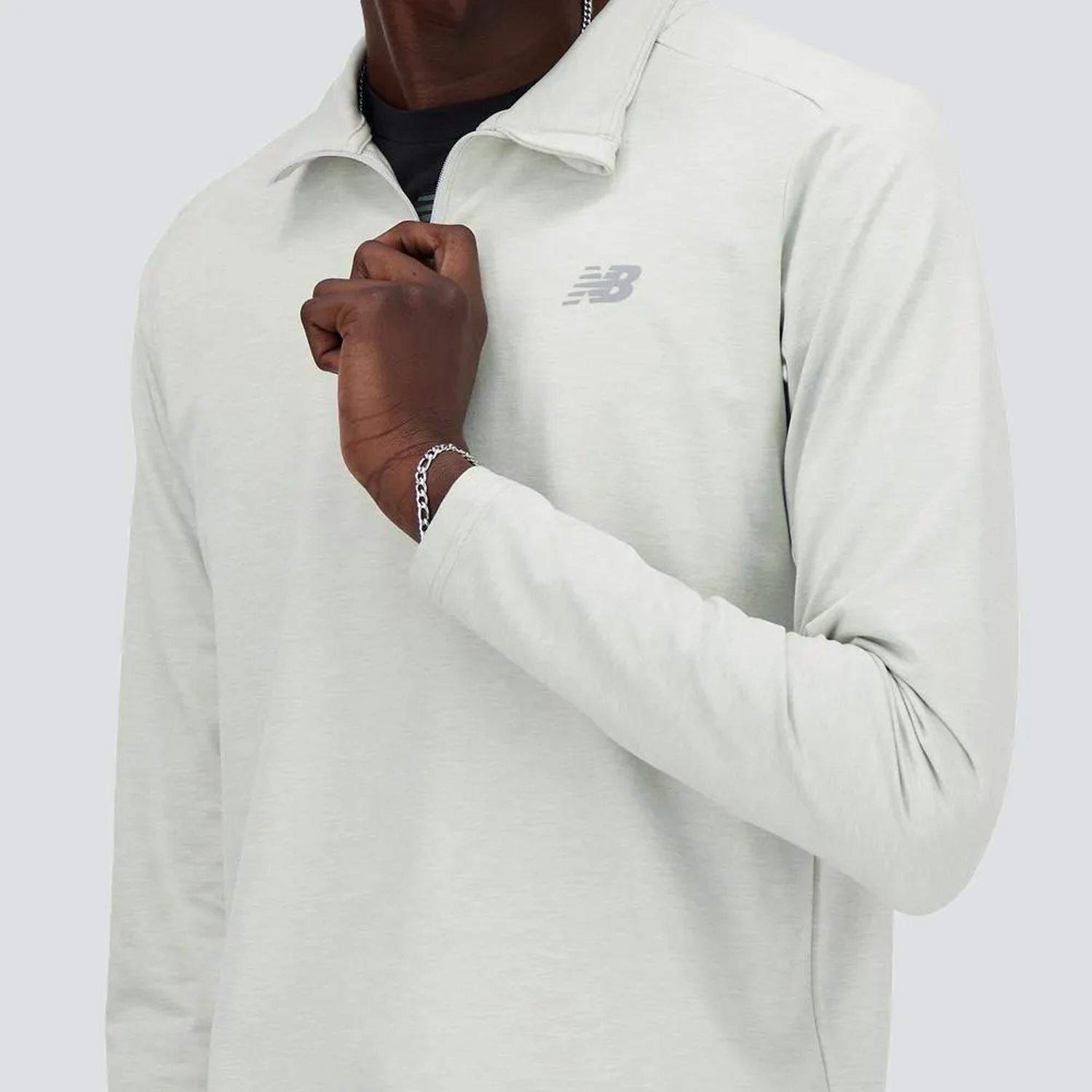 CASACA NEW BALANCE CASACAS HOMBRE SPACE DYE 1/4 ZIP HOMBRE - 4
