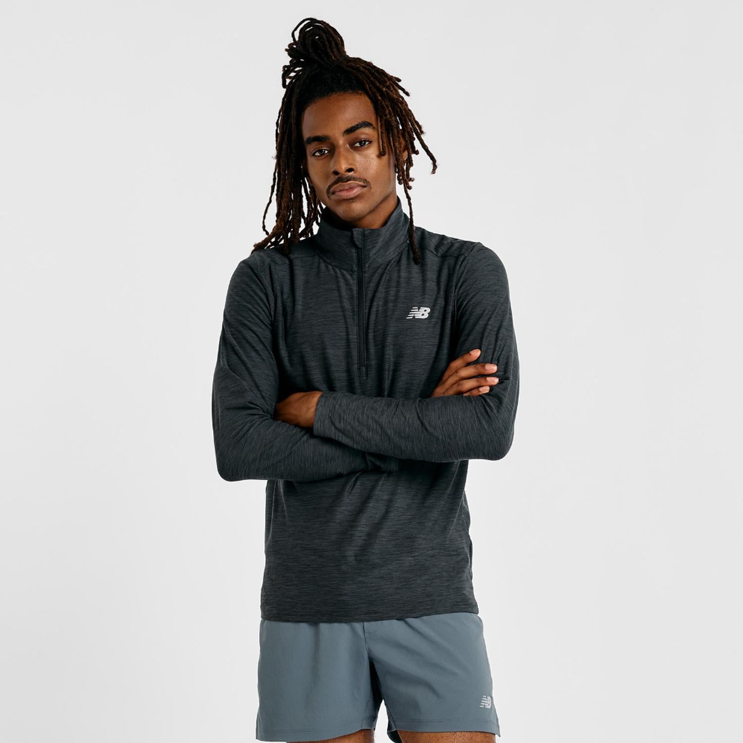CASACA NEW BALANCE SPACE DYE 1/4 ZIP HOMBRE - 1