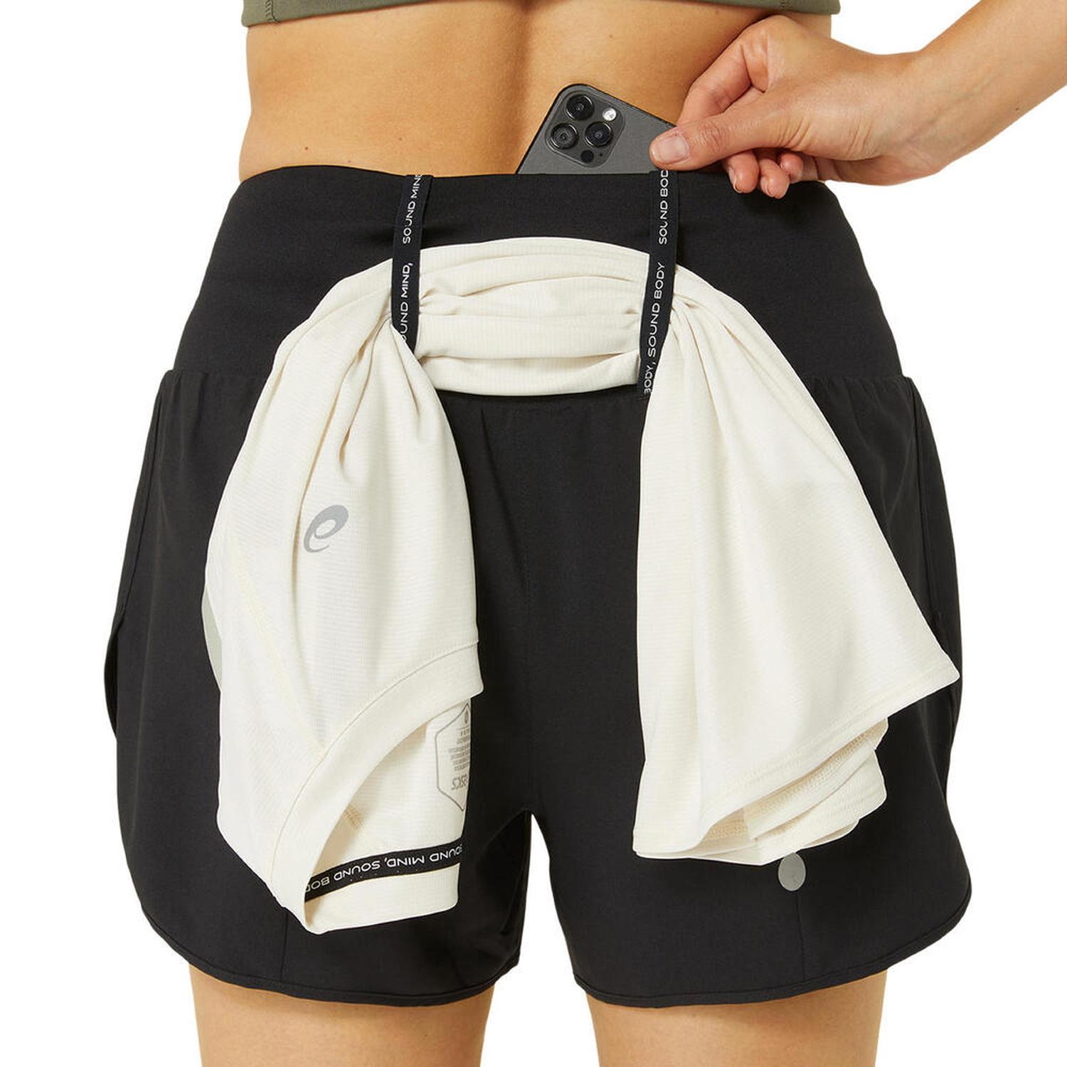 SHORT ASICS ROAD 3.5IN SHORT MUJER - 5
