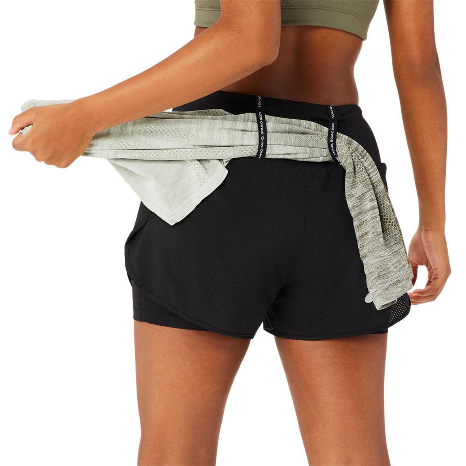 SHORT ASICS ROAD 2-N-1 3.5IN SHORT MUJER - 5