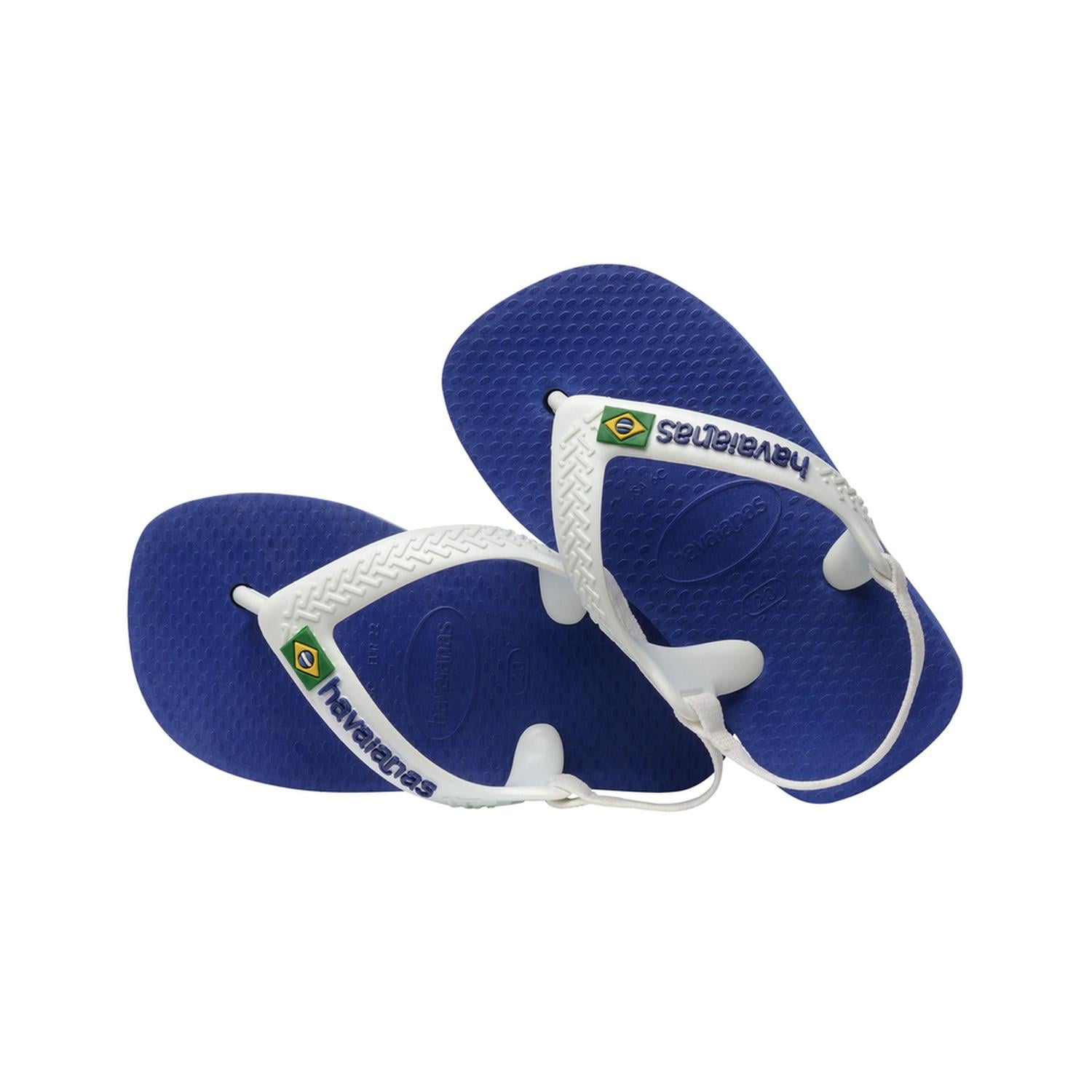 SANDALIAS HAVAIANAS BABY BRASIL LOGO NIÑOS - 3