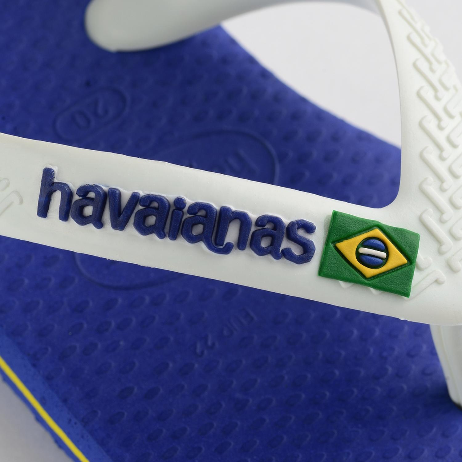 SANDALIAS HAVAIANAS BABY BRASIL LOGO NIÑOS - 4