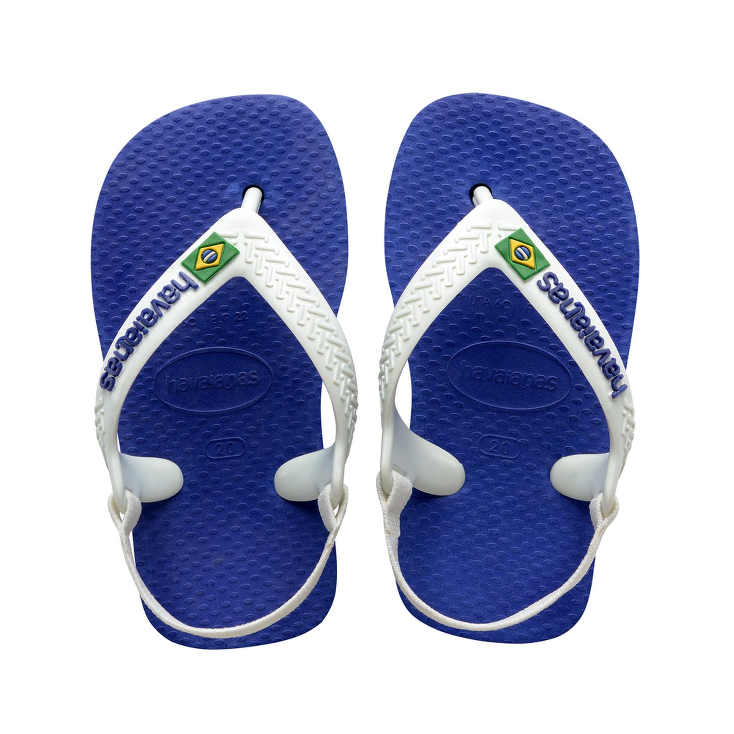 SANDALIAS HAVAIANAS BABY BRASIL LOGO NIÑOS - 5