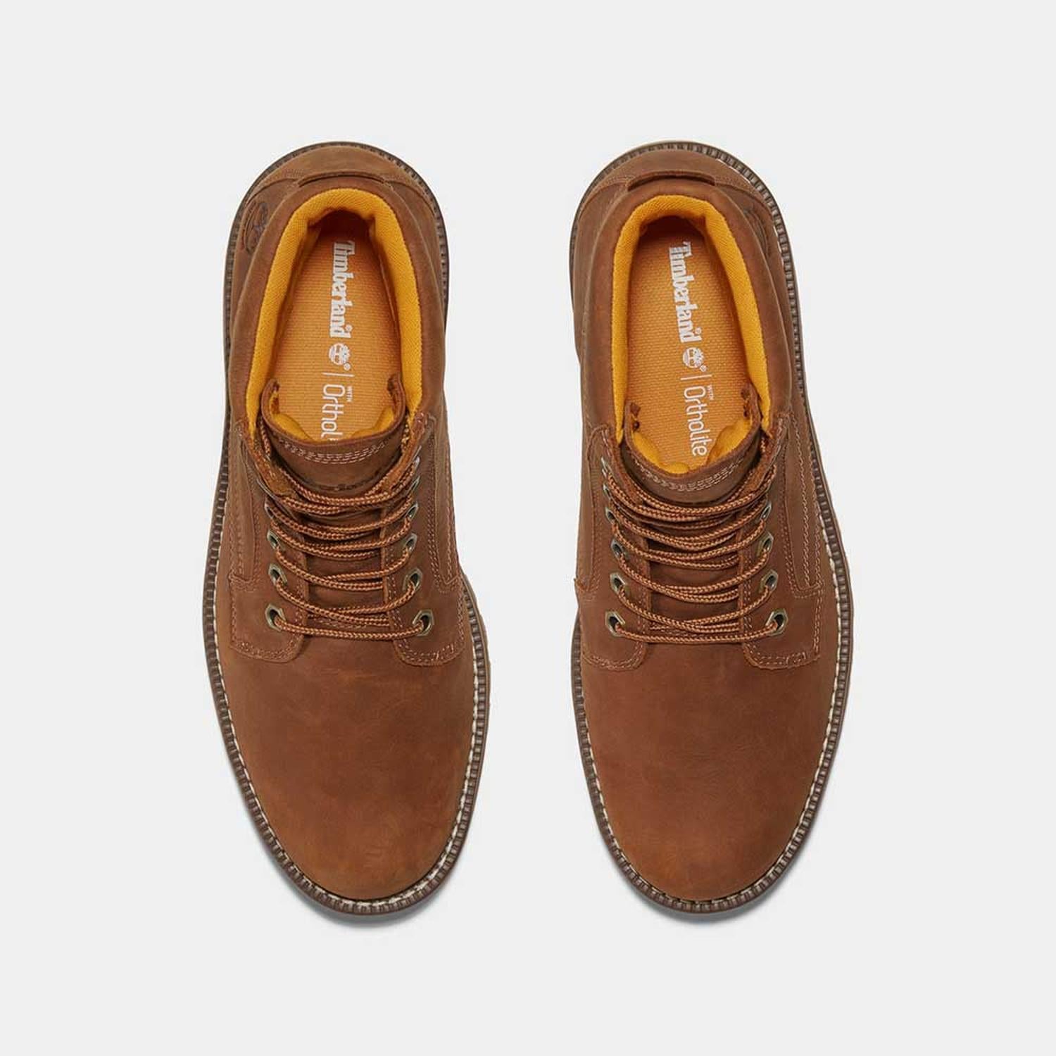 BOTA TIMBERLAND REDWOOD FALLS MID LACE UP WATERPROOF BOOT HOMBRE - 4