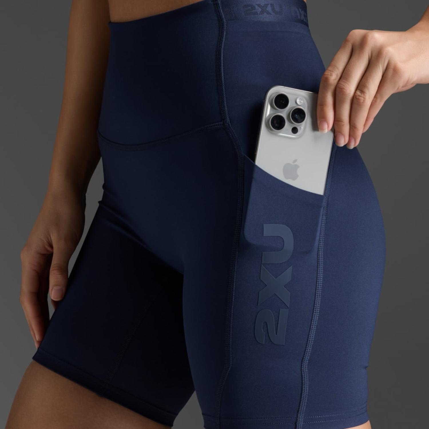 BIKER 2XU FORM STASH HI-RISE BIKE SHORTS MUJER - 2