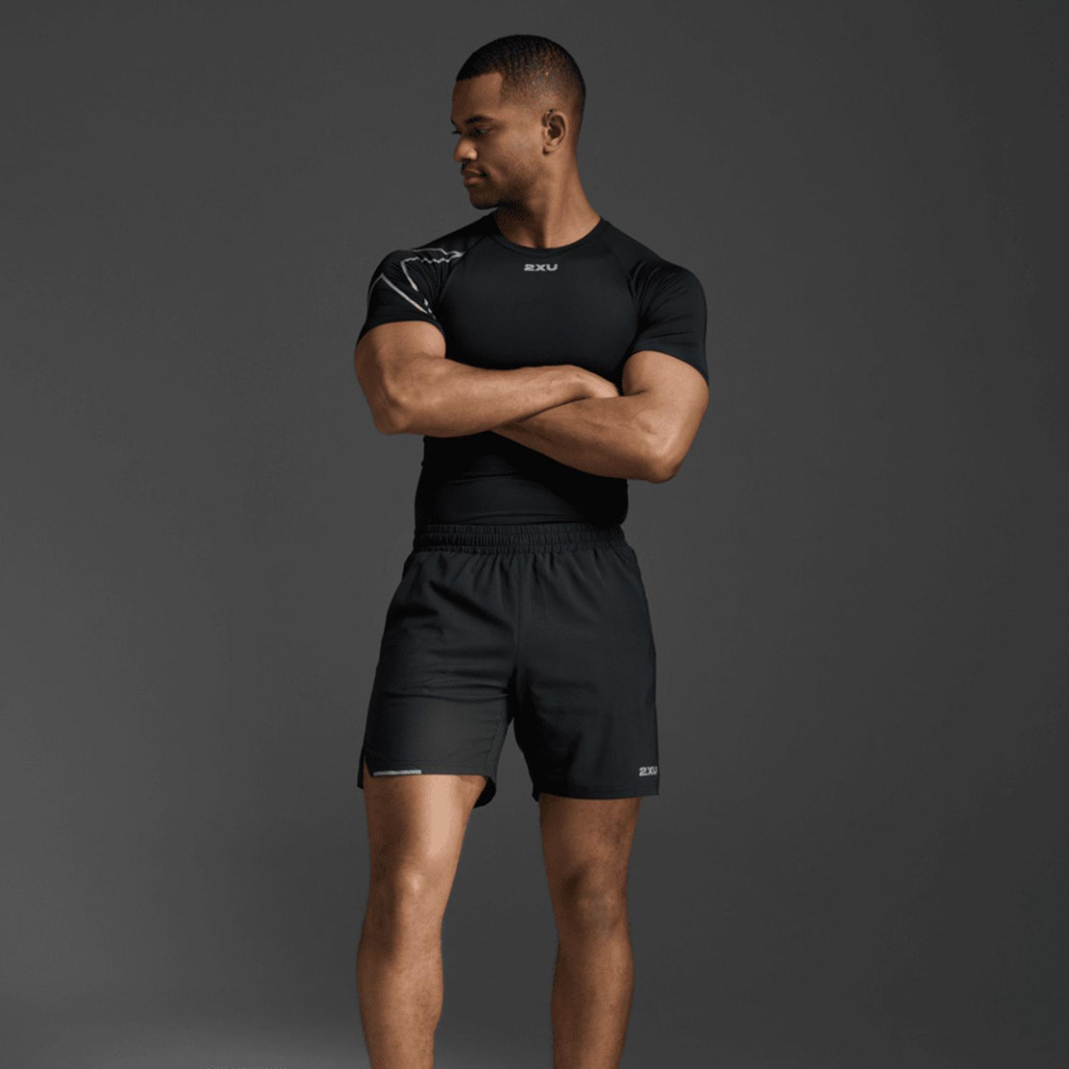 POLO 2XU CORE COMPRESSION SHORT SLEEVE HOMBRE - 4