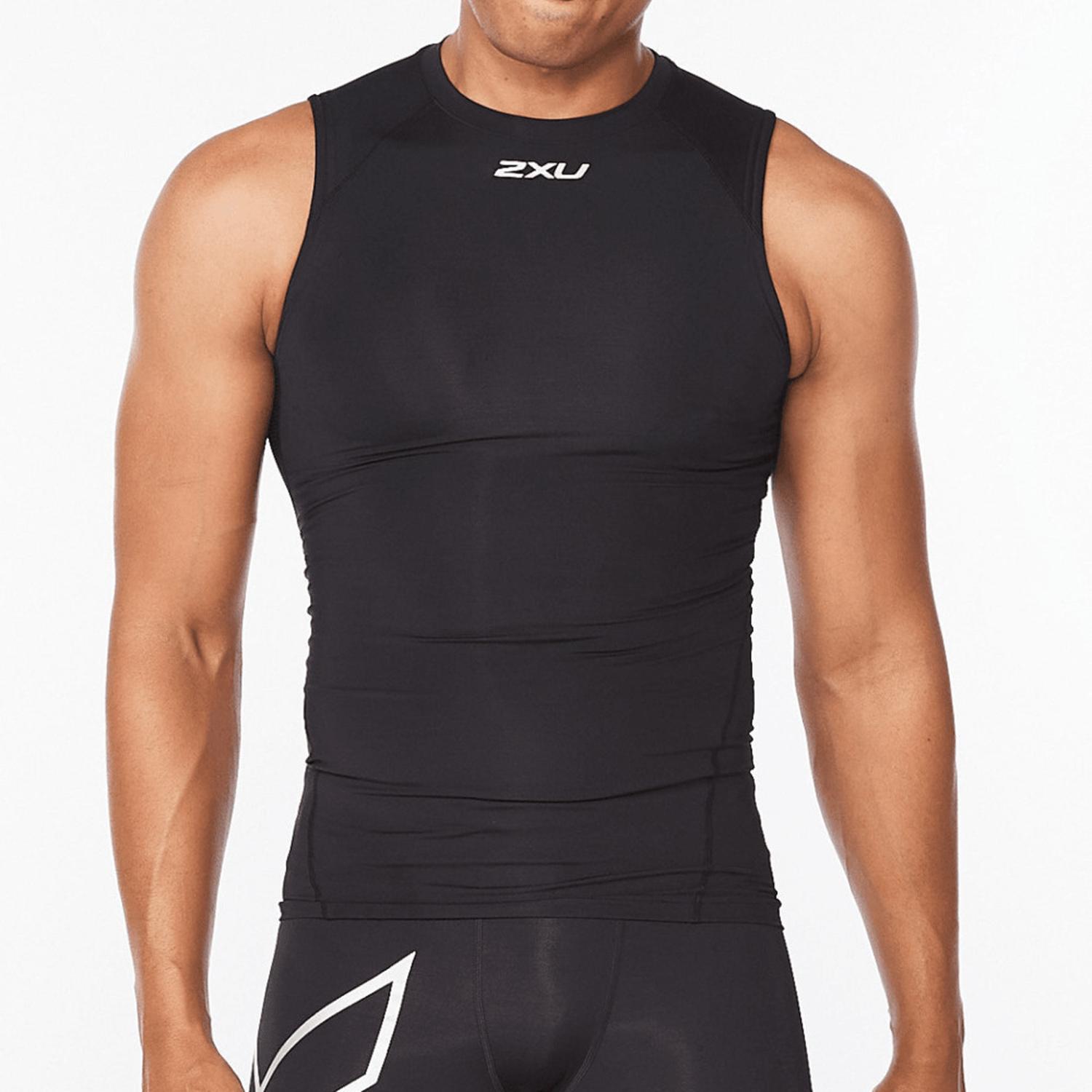 BIVIDI 2XU CORE COMPRESSION SLEEVELESS HOMBRE - 1