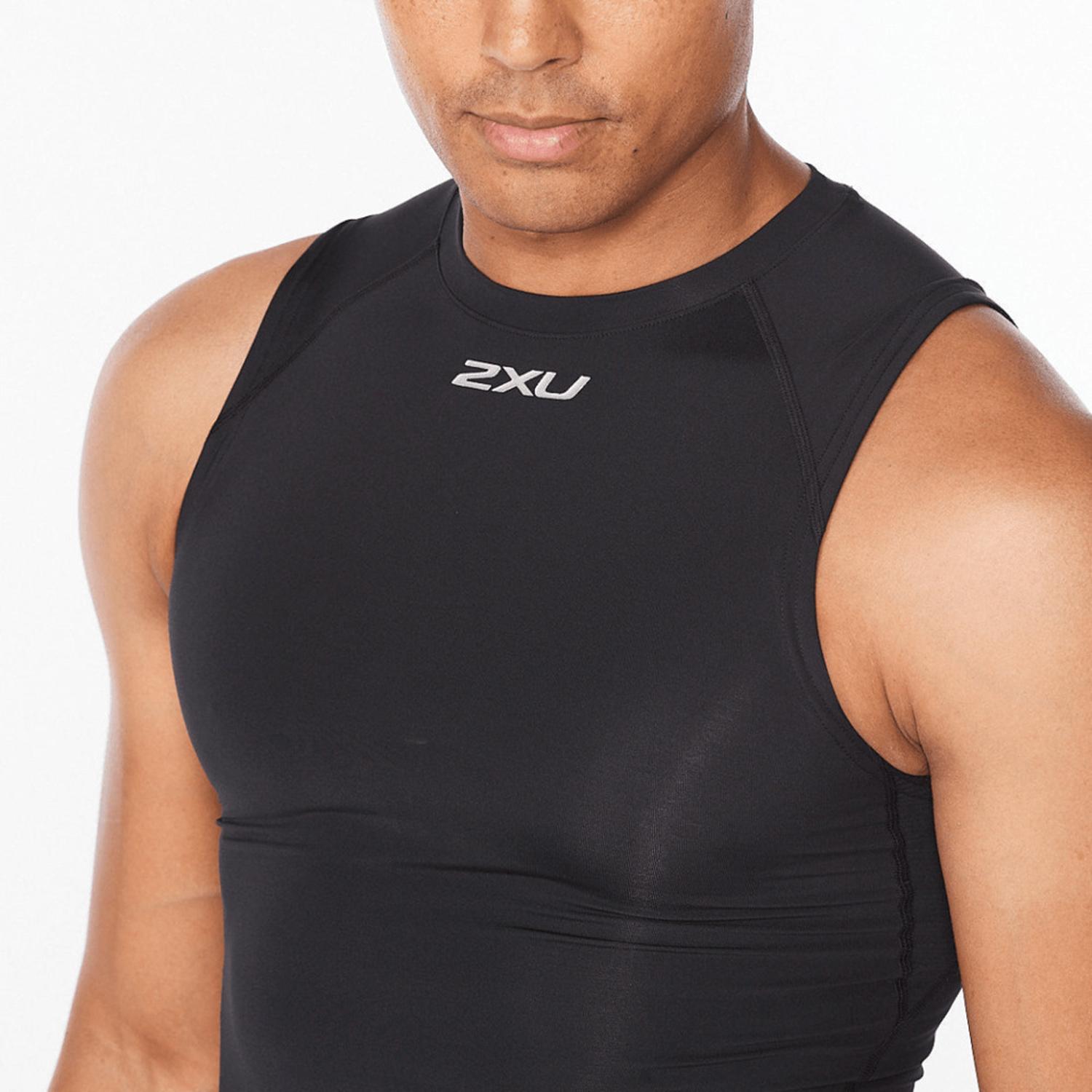 BIVIDI 2XU CORE COMPRESSION SLEEVELESS HOMBRE - 2