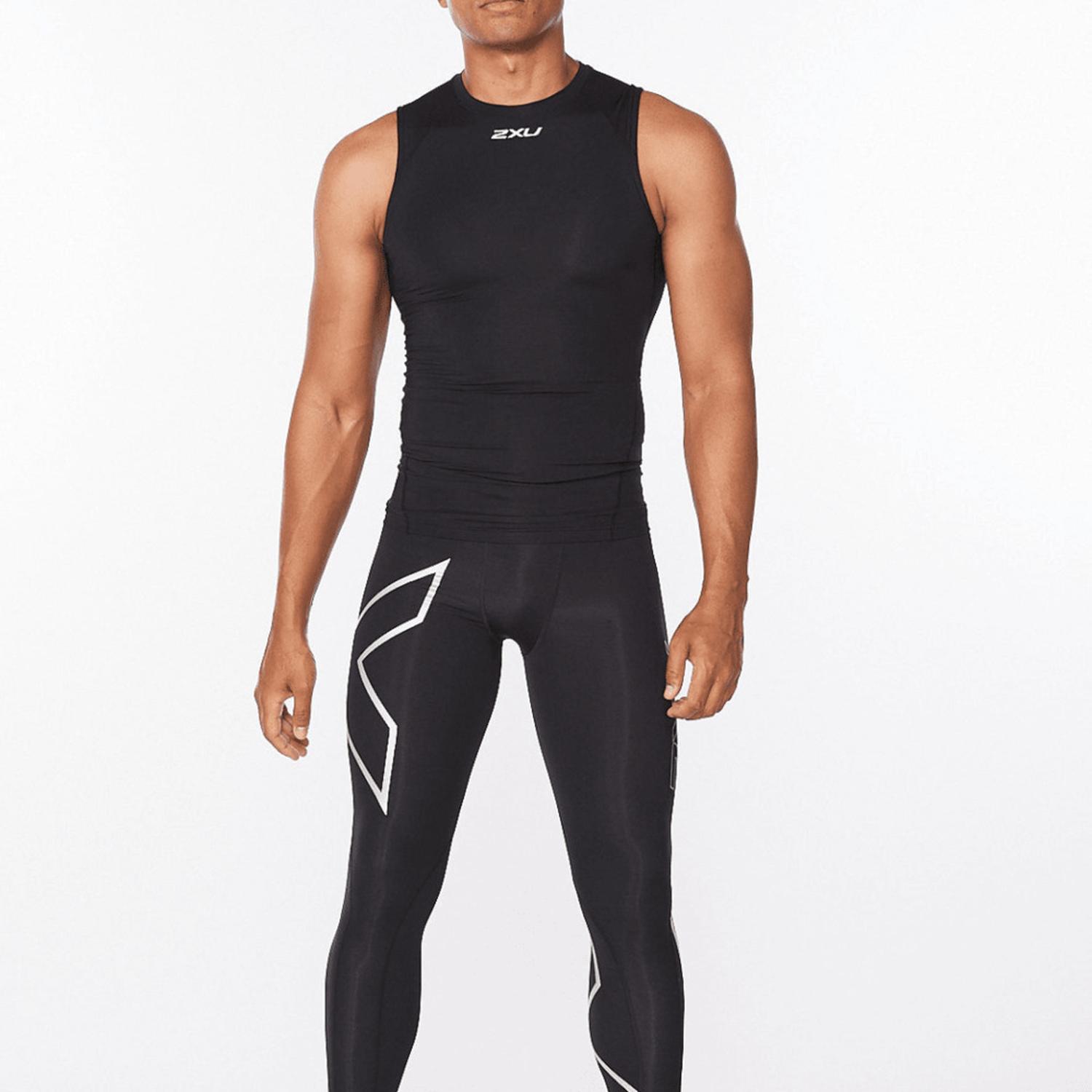 BIVIDI 2XU CORE COMPRESSION SLEEVELESS HOMBRE - 3