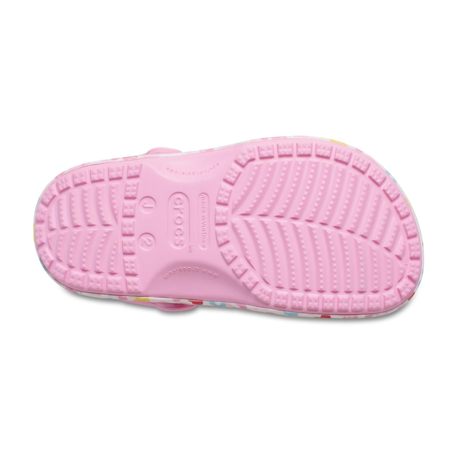 ZUECOS CROCS MICKEY FRIENDS MINNIE CLASSIC CLOG K NIÑOS - 4