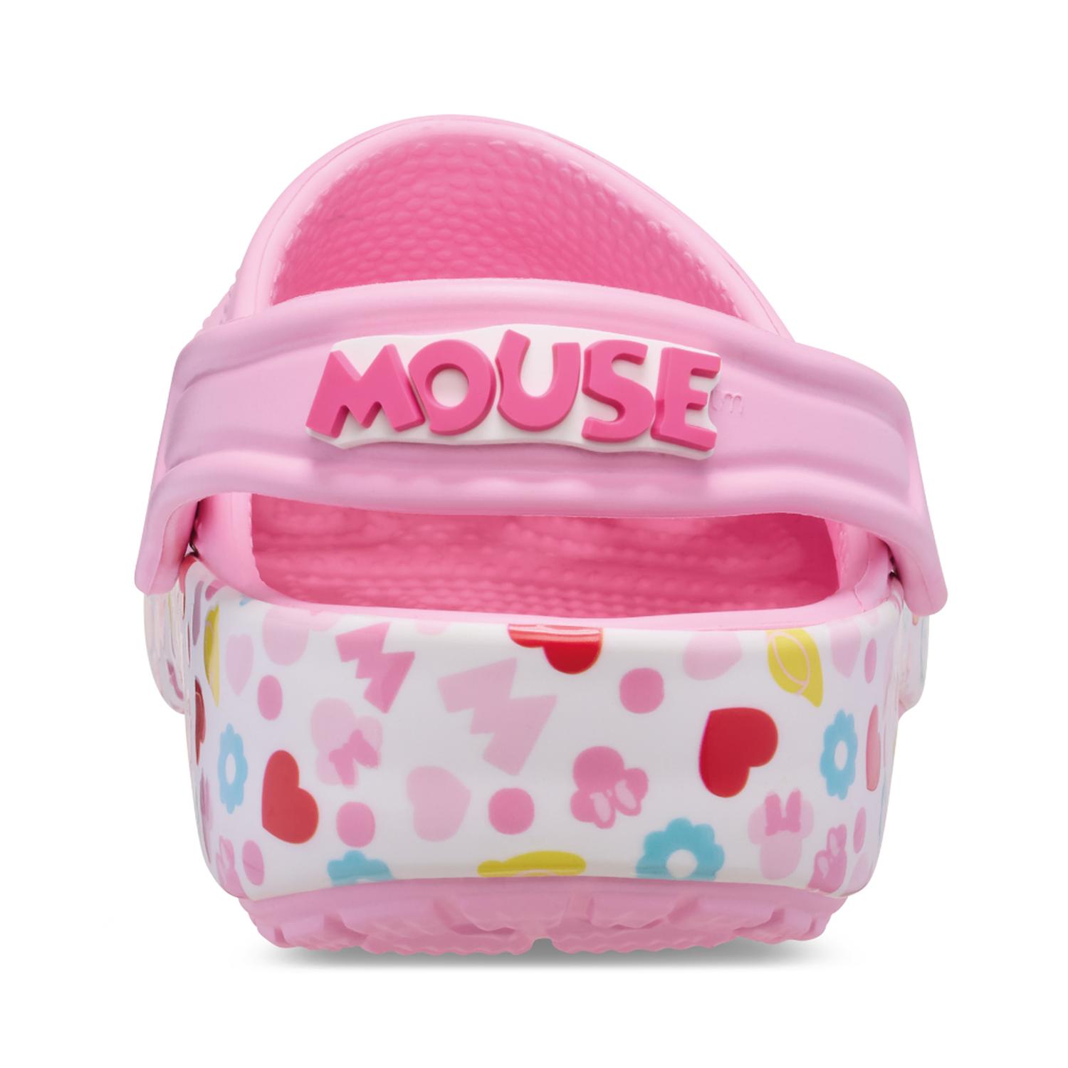 ZUECOS CROCS MICKEY FRIENDS MINNIE CLASSIC CLOG K NIÑOS - 5