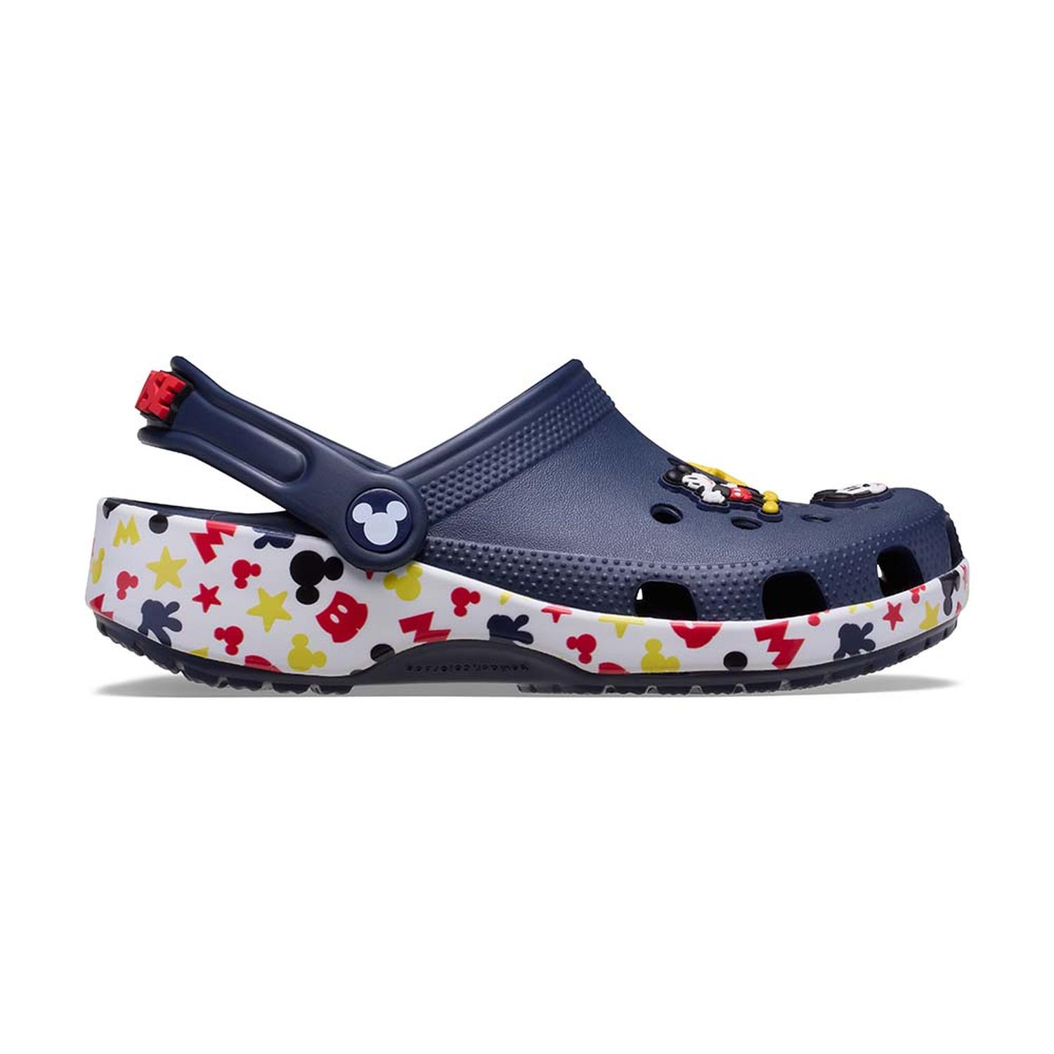 ZUECOS CROCS MICKEY FRIENDS CLASSIC CLOG T NIÑOS - 1