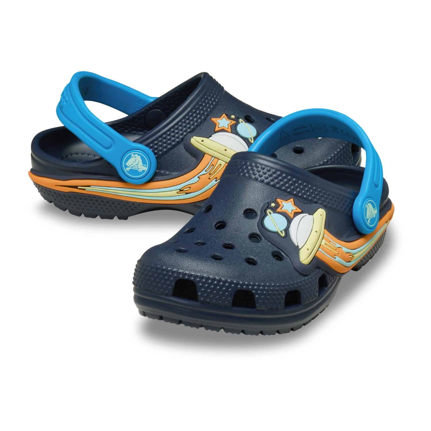 ZUECOS CROCS CLASSIC UFO LIGHTS CLOG T NIÑOS - 2