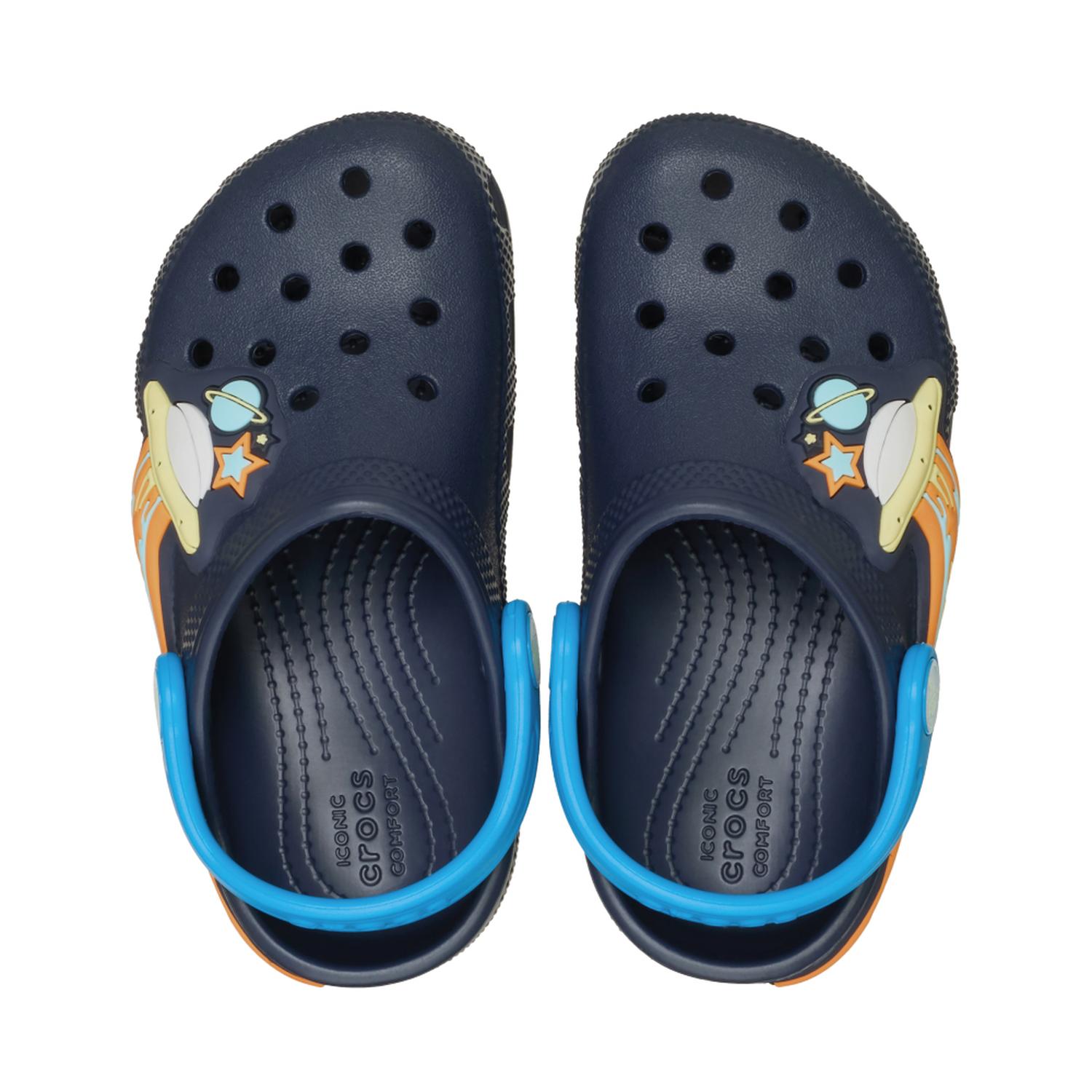 ZUECOS CROCS CLASSIC UFO LIGHTS CLOG T NIÑOS - 3