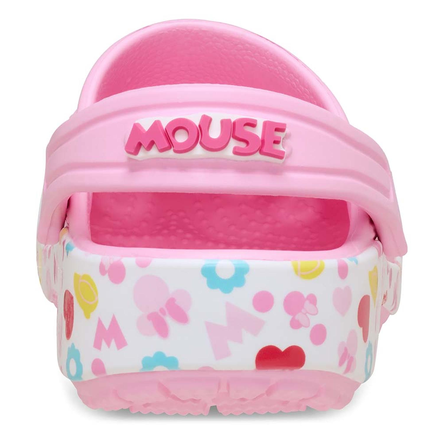 ZUECOS CROCS MICKEY FRIENDS MINNIE CLASSIC CLOG T NIÑOS - 4