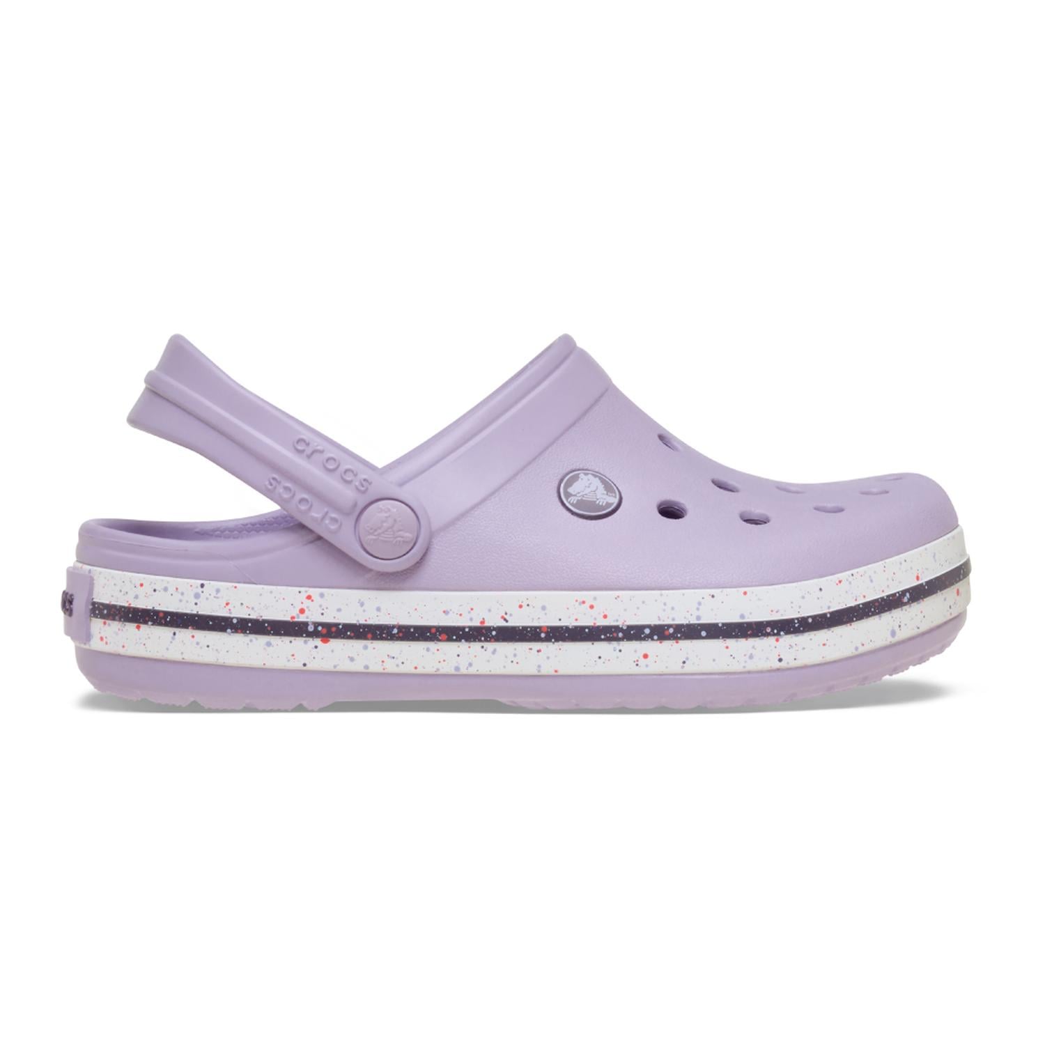 ZUECOS CROCS CROCBAND SPECKLED BAND CLOG T NIÑOS - 1