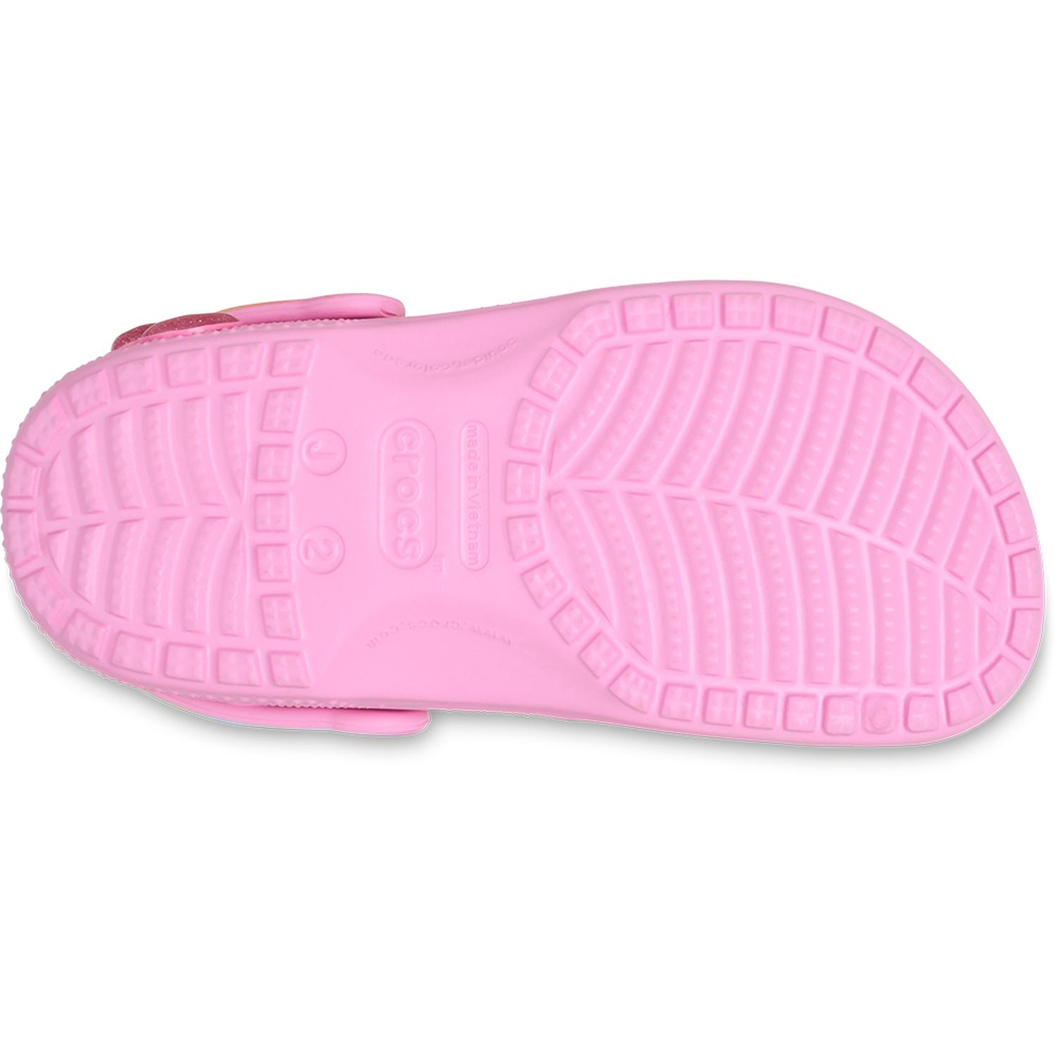 ZUECOS CROCS PIKACHU PINK CLASSIC CLOG K NIÑOS - 5