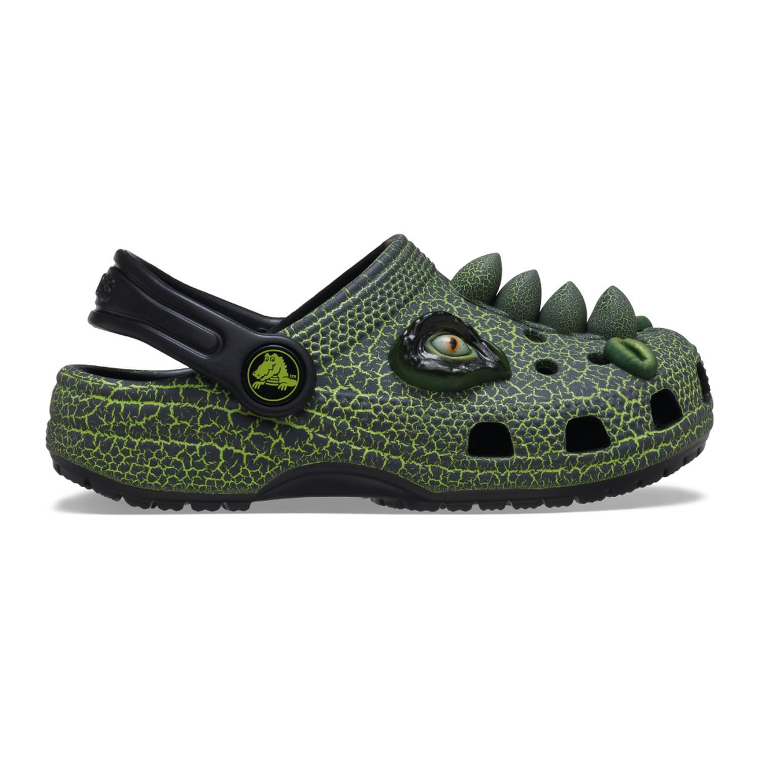 ZUECOS CROCS CLASSIC IAM SCARY DINO CLOG T NIÑOS - 1