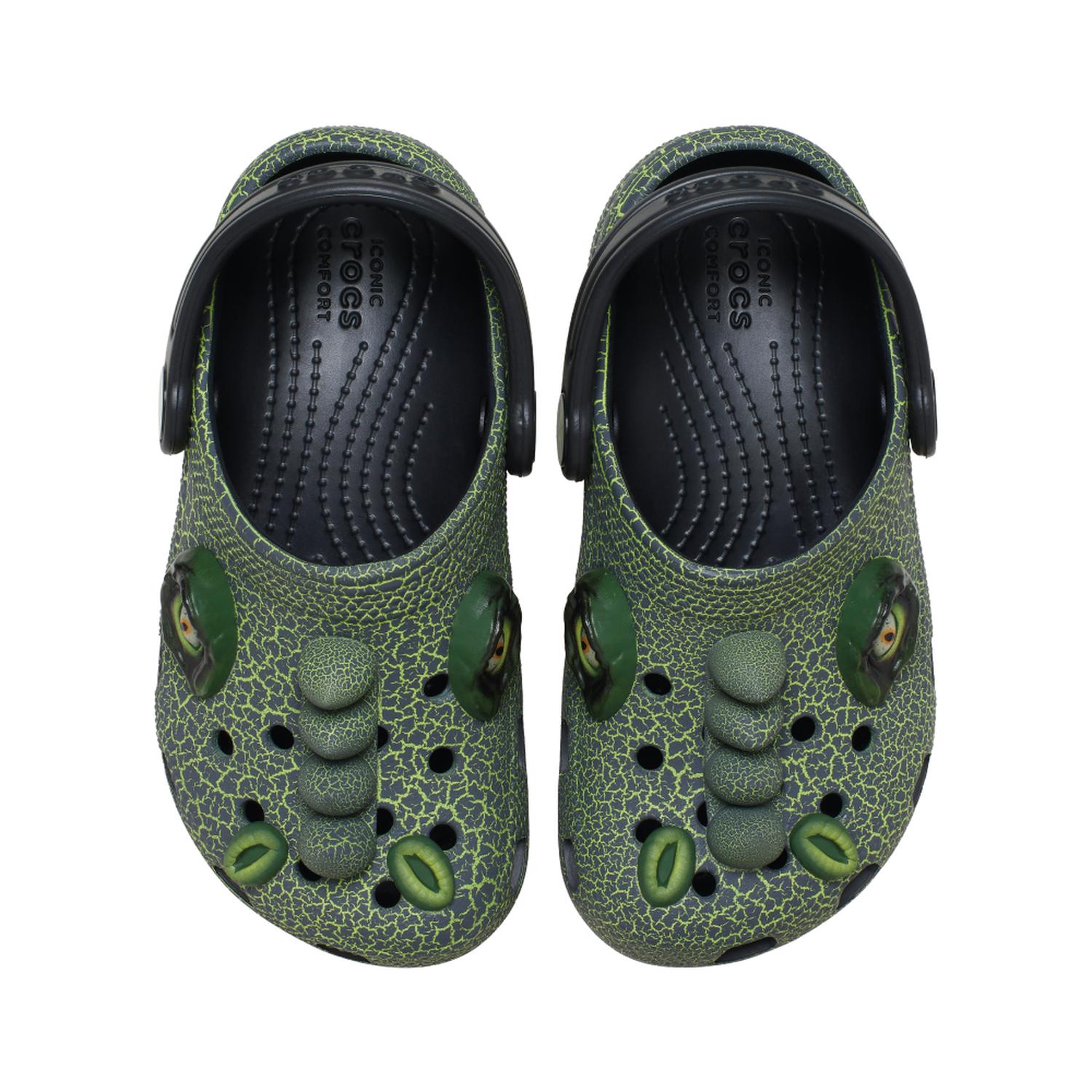 ZUECOS CROCS CLASSIC IAM SCARY DINO CLOG T NIÑOS - 3