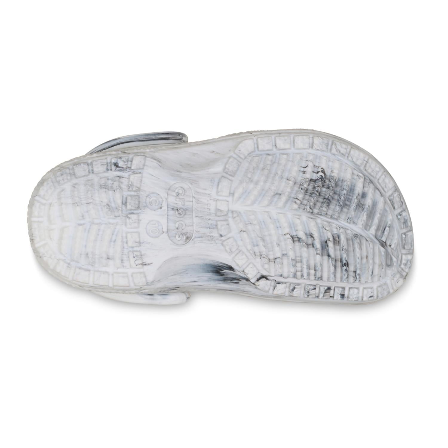 ZUECOS CROCS CLASSIC WATERCOLOR MARBLED CLOG T NIÑOS - 4