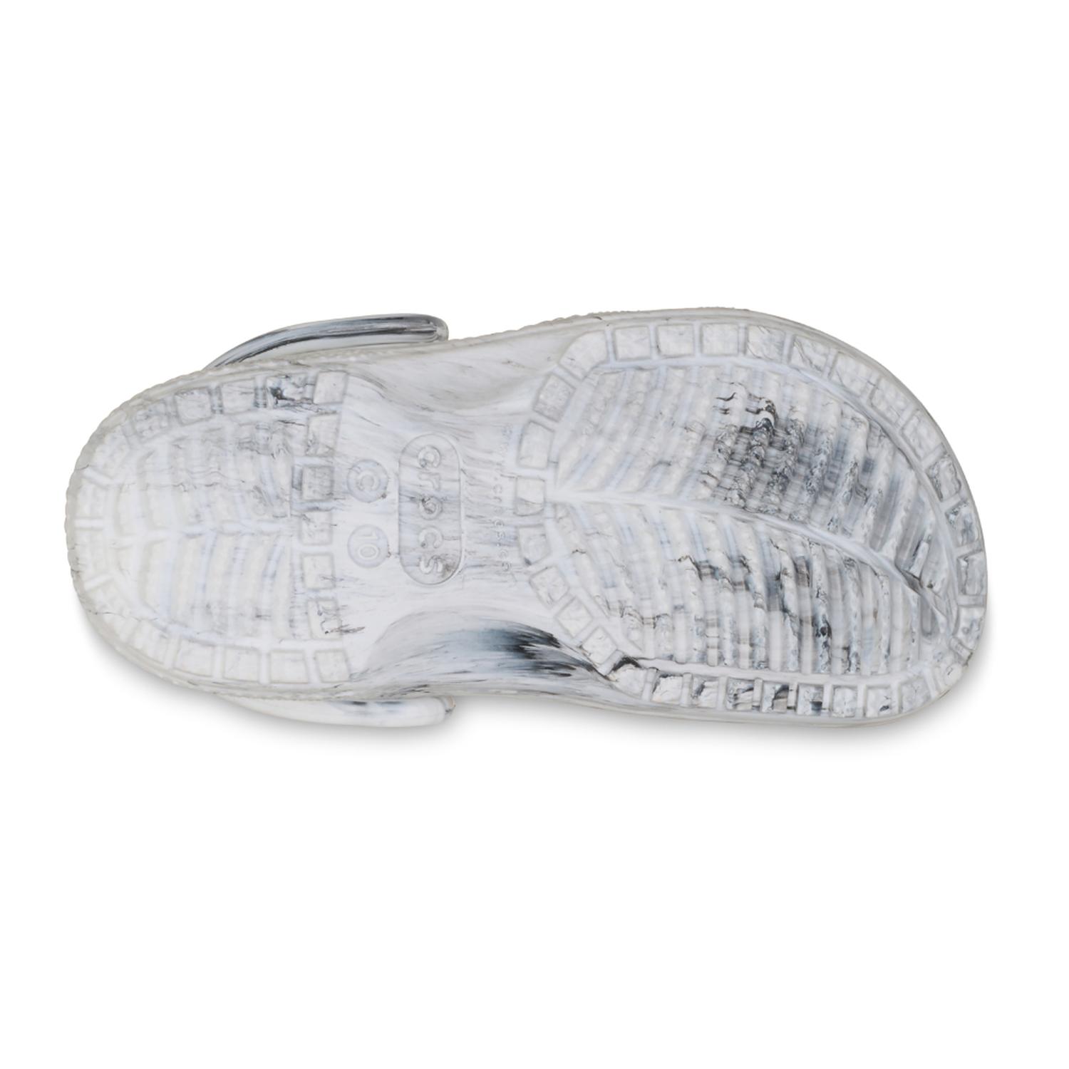 ZUECOS CROCS CLASSIC WATERCOLOR MARBLED CLOG T NIÑOS - 4