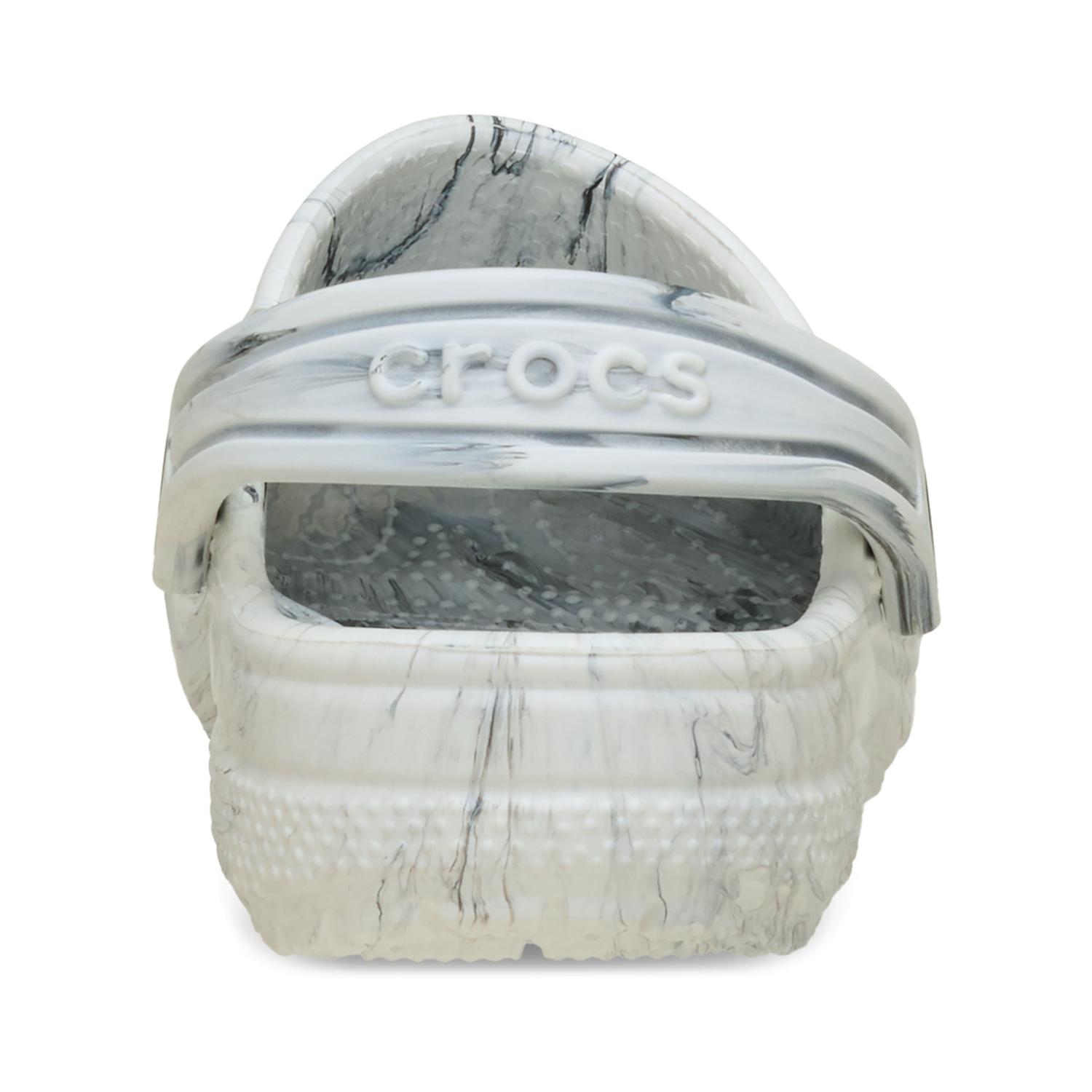 ZUECOS CROCS CLASSIC WATERCOLOR MARBLED CLOG T NIÑOS - 5