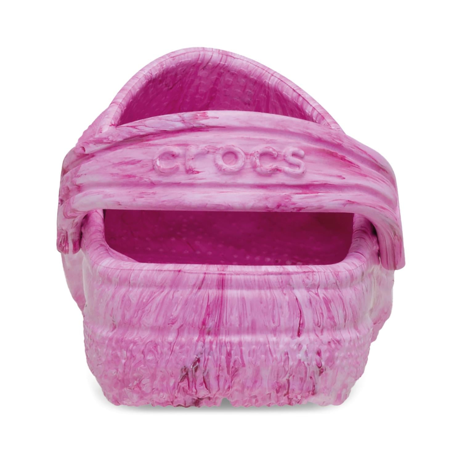 ZUECOS CROCS CLASSIC WATERCOLOR MARBLED CLOG T NIÑOS - 5