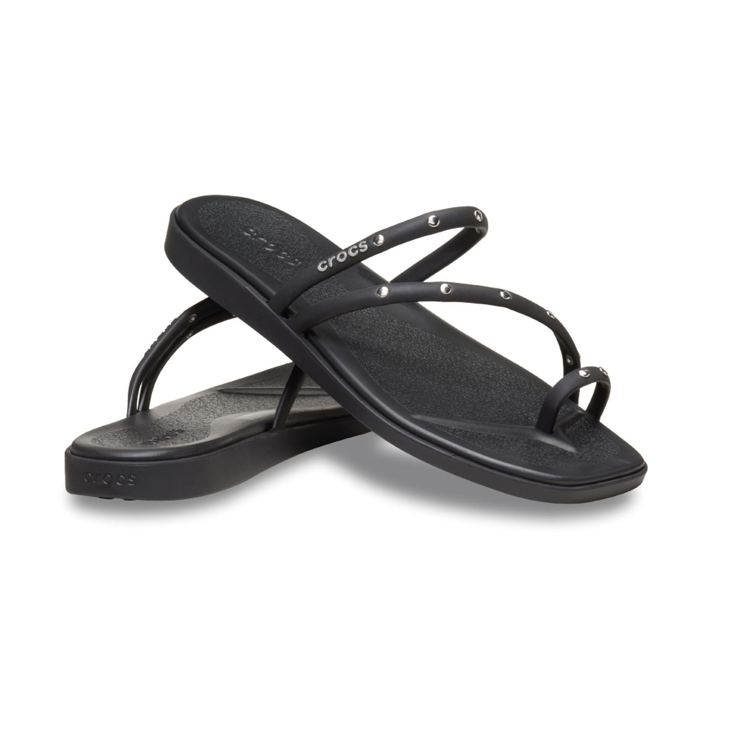 SANDALIAS CROCS MIAMI STUDDED TOE LOOP SANDAL W MUJER - 2