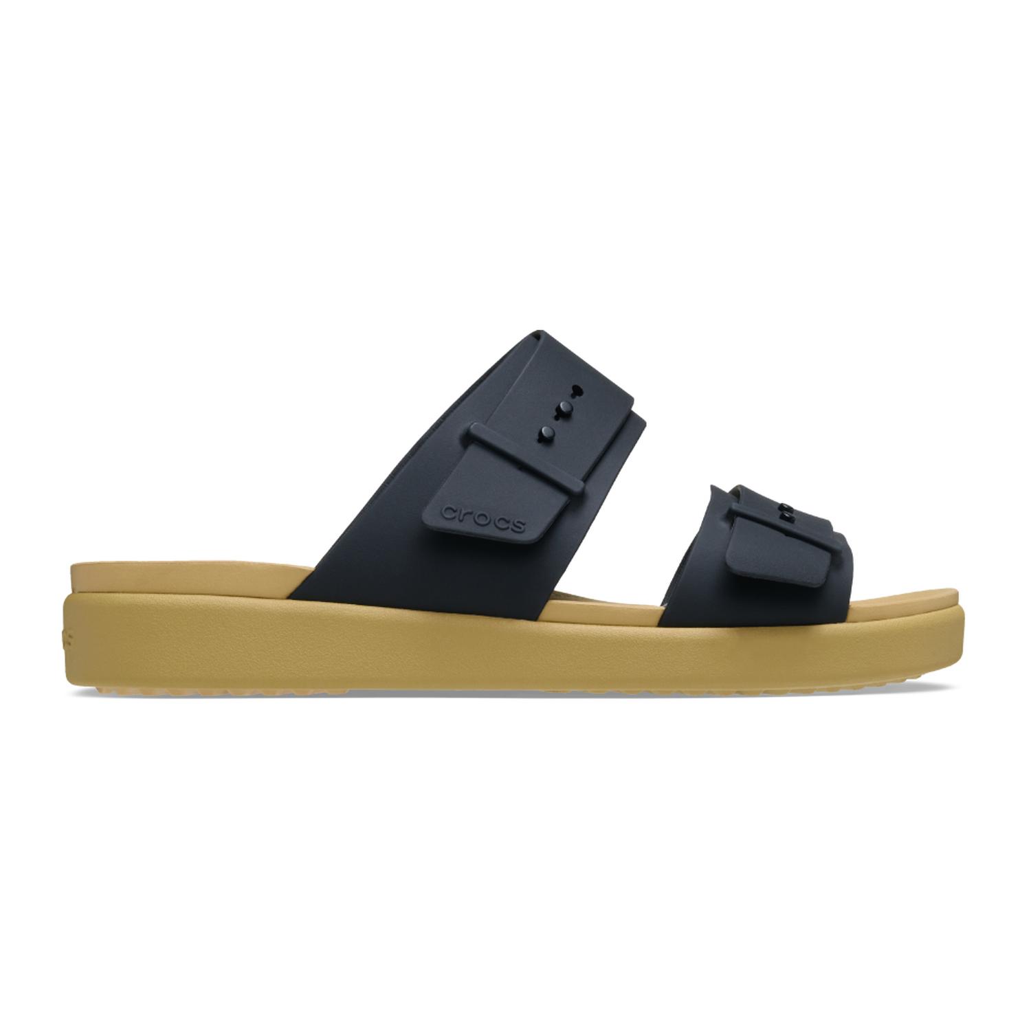 SANDALIAS CROCS BROOKLYN BUCKLE LOW W MUJER - 1