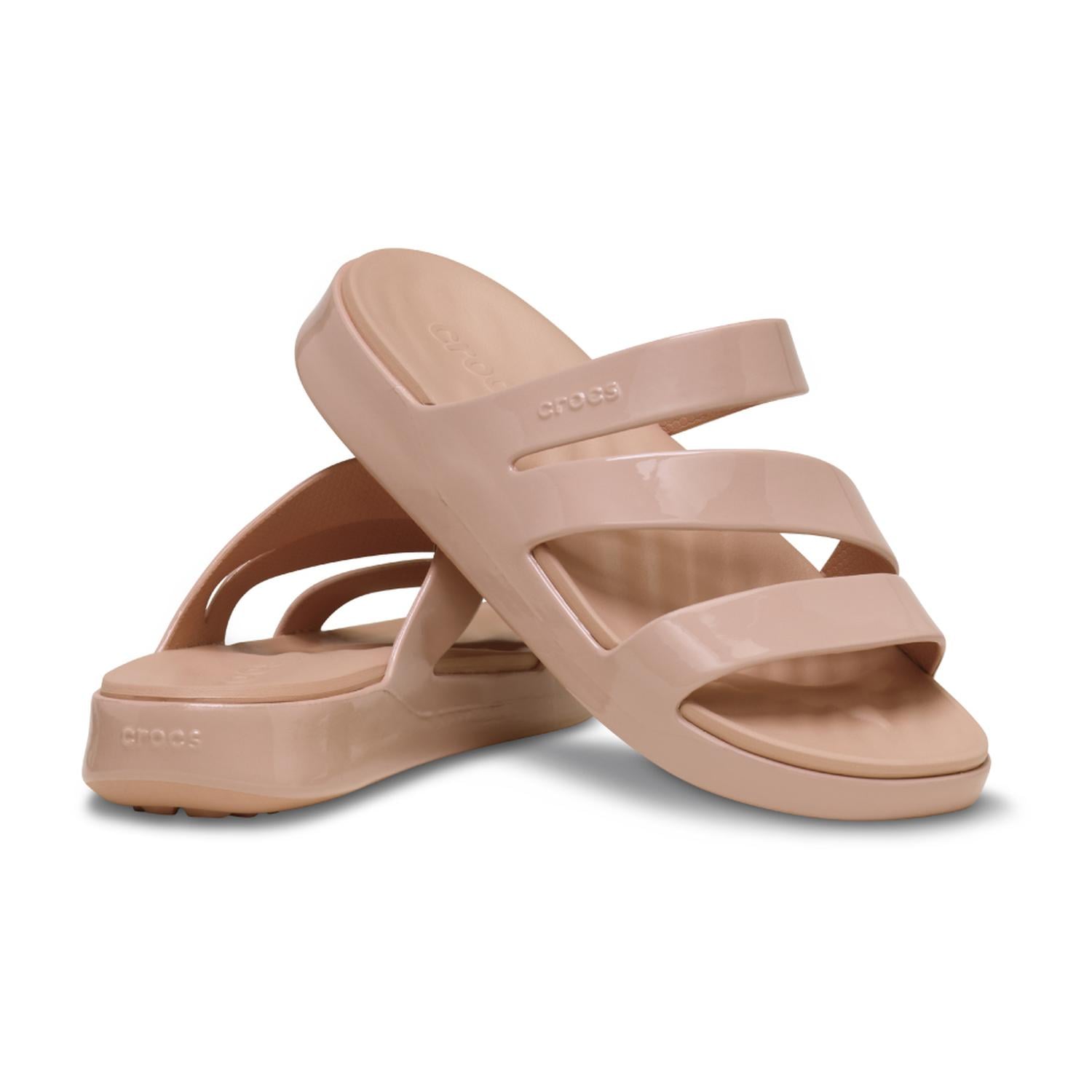 SANDALIAS CROCS GETAWAY PATENT STRAPPY W MUJER - 2
