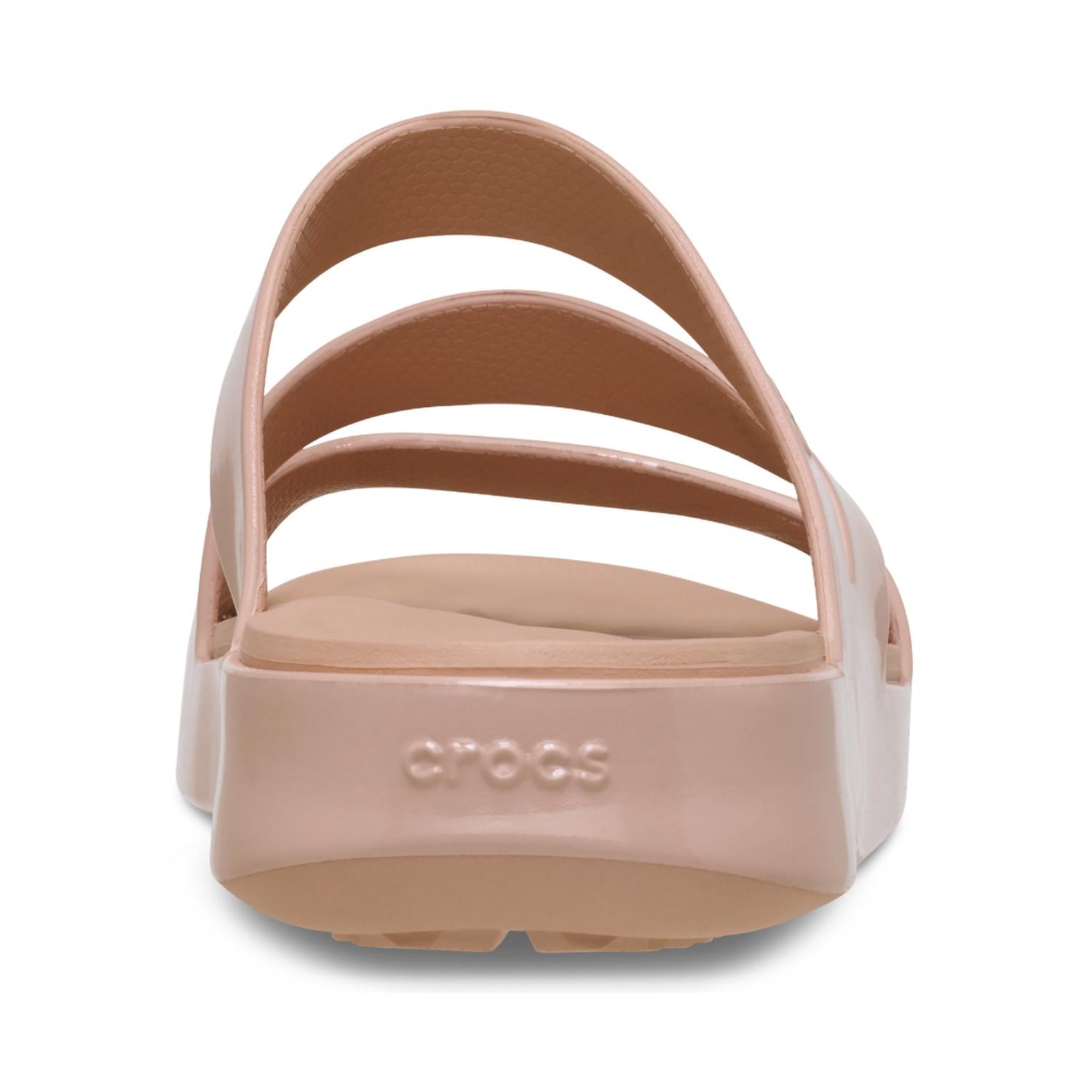 SANDALIAS CROCS GETAWAY PATENT STRAPPY W MUJER - 5