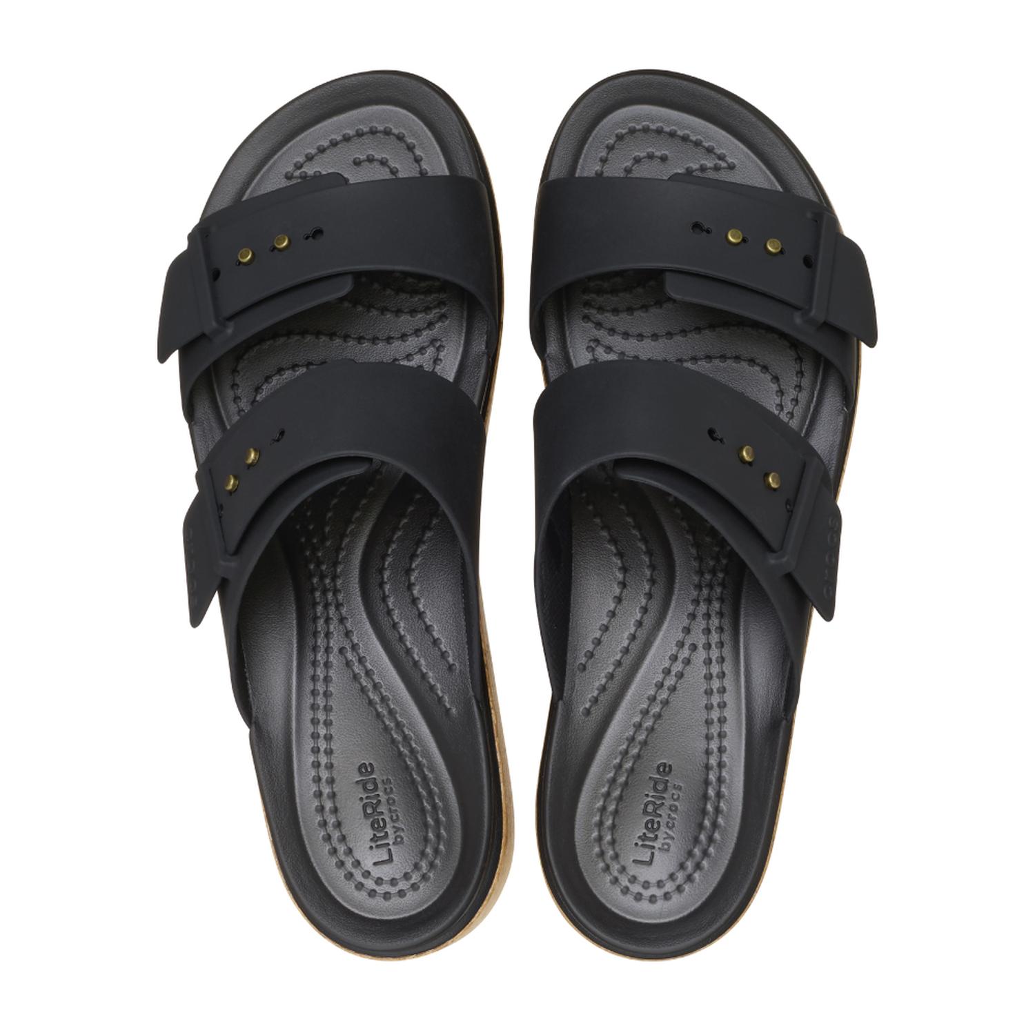 SANDALIAS CROCS BROOKLYN CORK BUCKLE W MUJER - 3