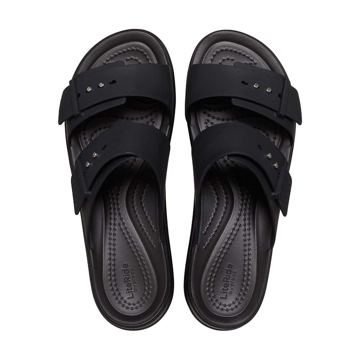 SANDALIAS CROCS BROOKLYN BUCKLE LOW WEDGE W MUJER - 3