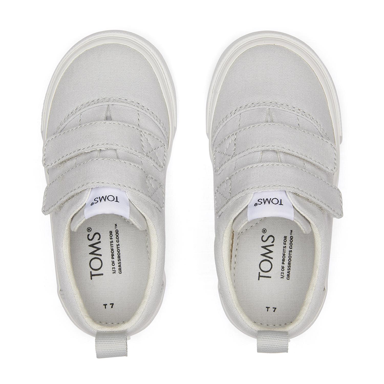 ZAPATILLAS TOMS LUN GRY CVS TN FSTRAP SNEAK NIÑOS - 3