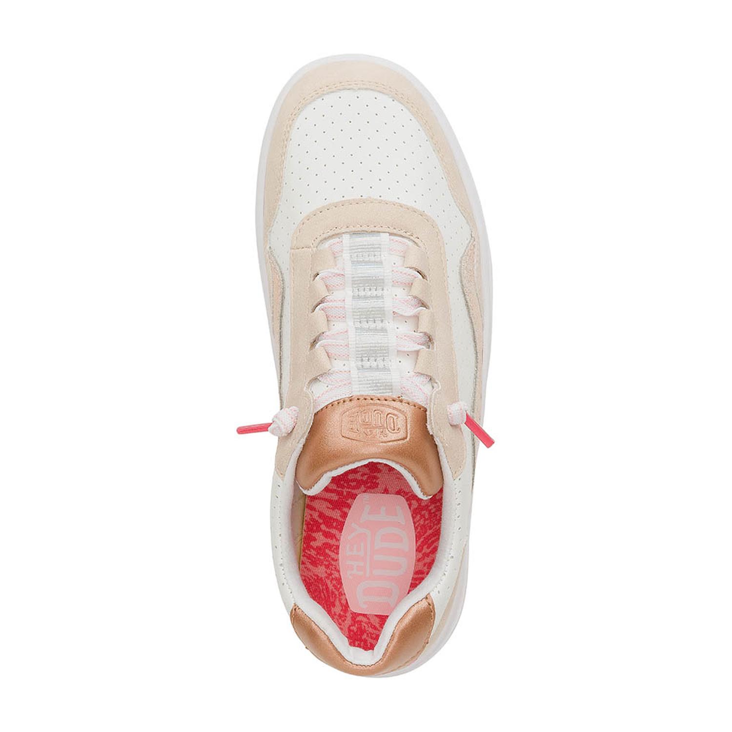 ZAPATILLAS HEY DUDE HUDSON LIFT SPORT SHIMMER MUJER - 6