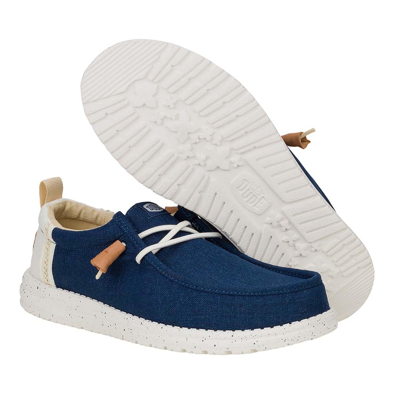 MOCASINES HEY DUDE WALLY CRAFT LINEN HOMBRE - 3