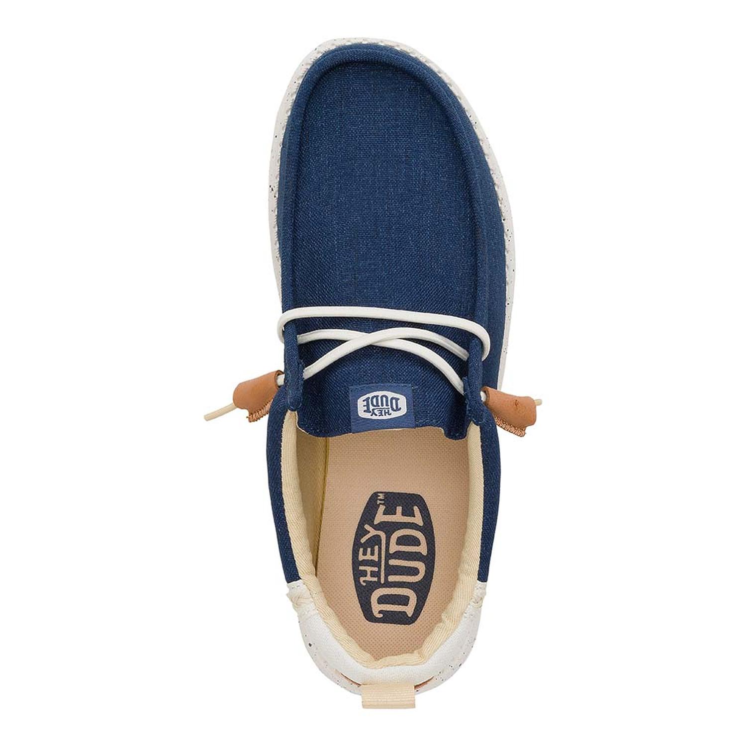 MOCASINES HEY DUDE WALLY CRAFT LINEN HOMBRE - 4