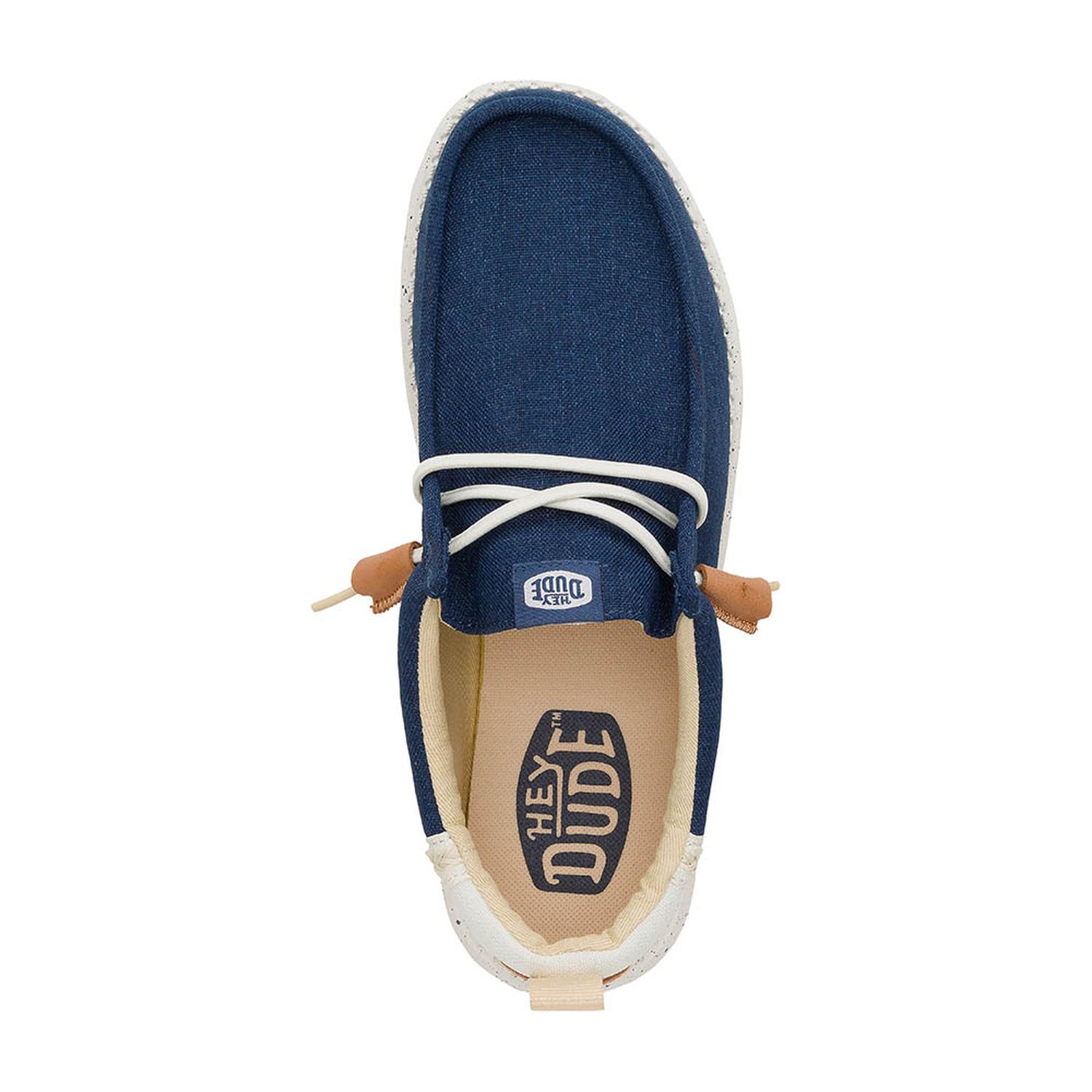MOCASINES HEY DUDE WALLY CRAFT LINEN HOMBRE - 6