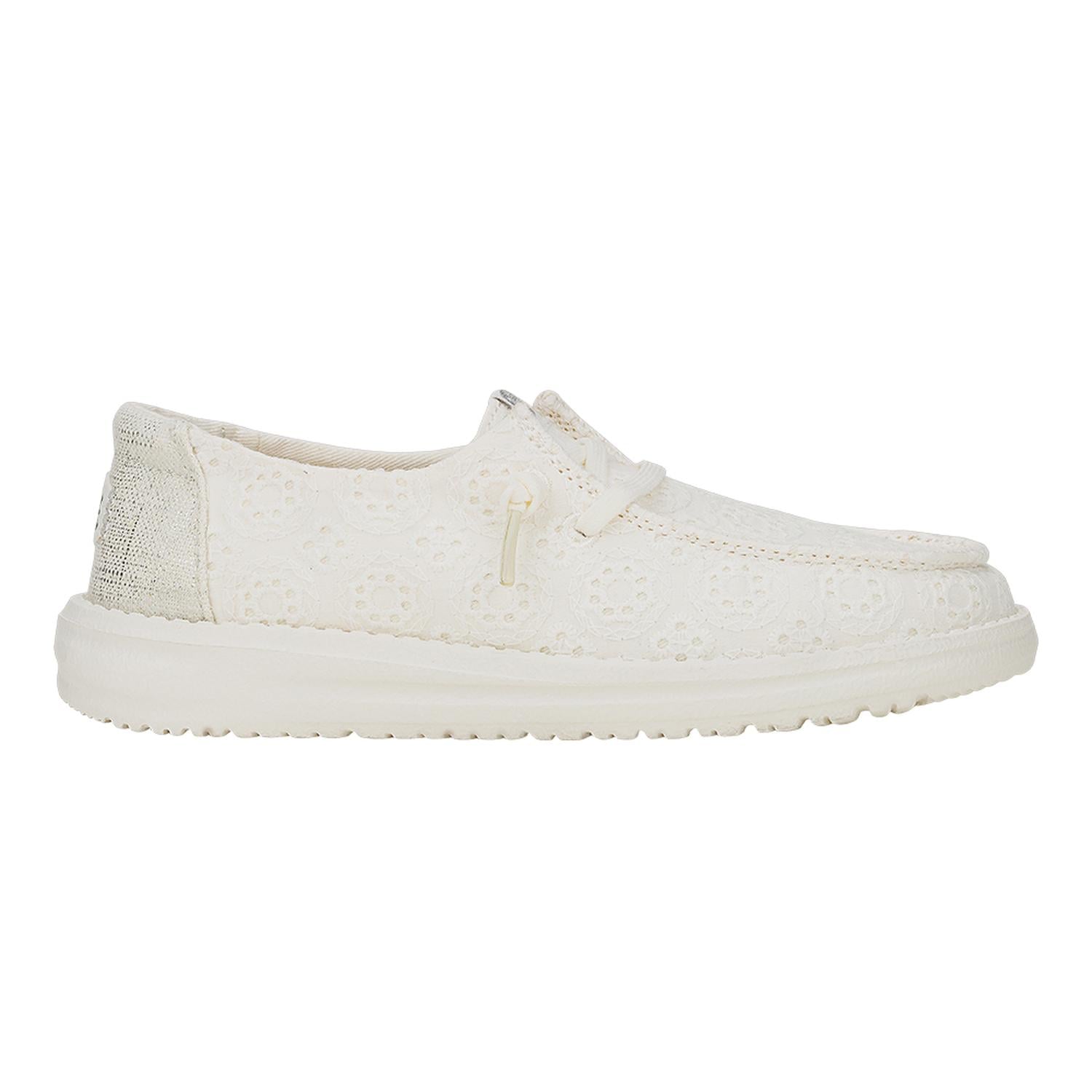 MOCASINES HEY DUDE WENDY Y EYELET LACE NIÑOS - 1