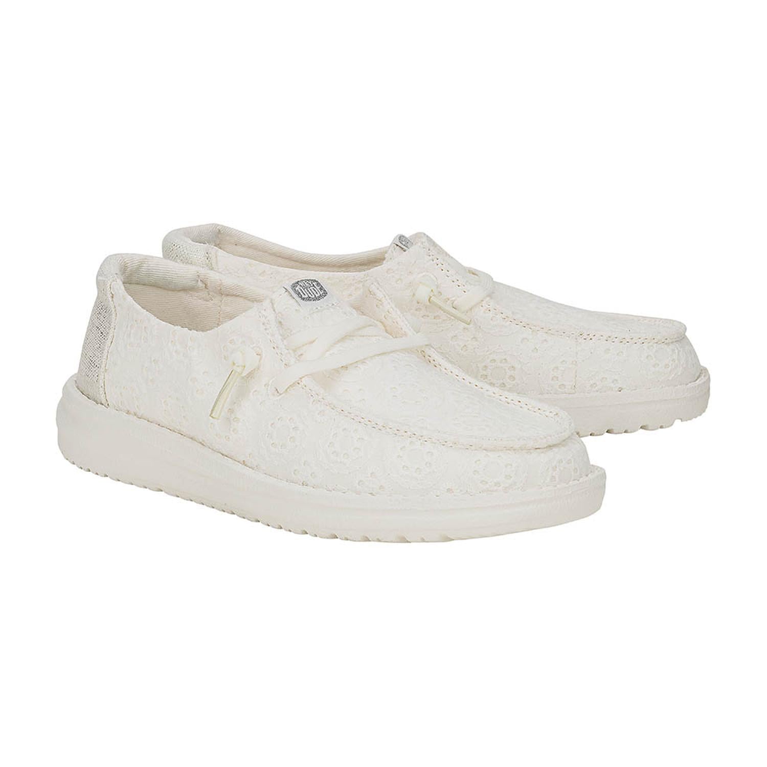 MOCASINES HEY DUDE WENDY Y EYELET LACE NIÑOS - 2
