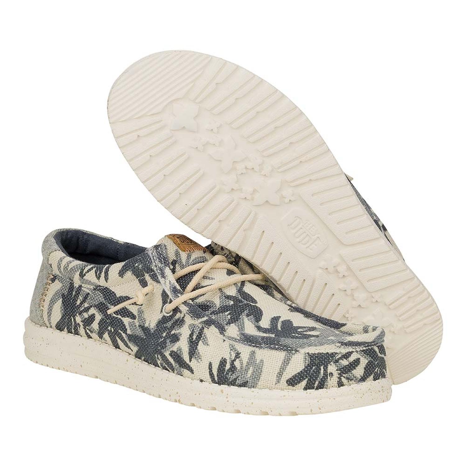 MOCASINES HEY DUDE WALLY PALM JUTE HOMBRE - 3
