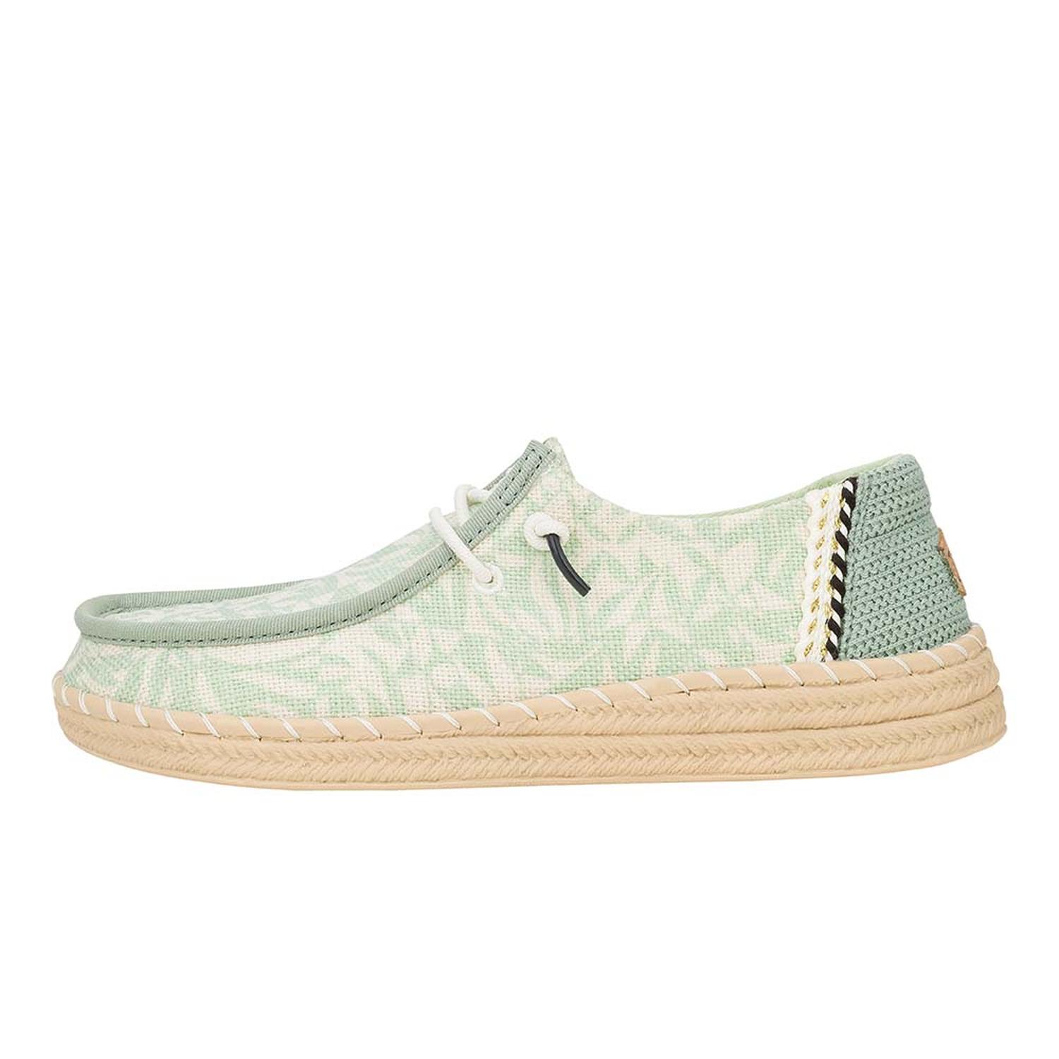 MOCASINES HEY DUDE WENDY ESPADRILLE RETRO PALM MUJER - 1