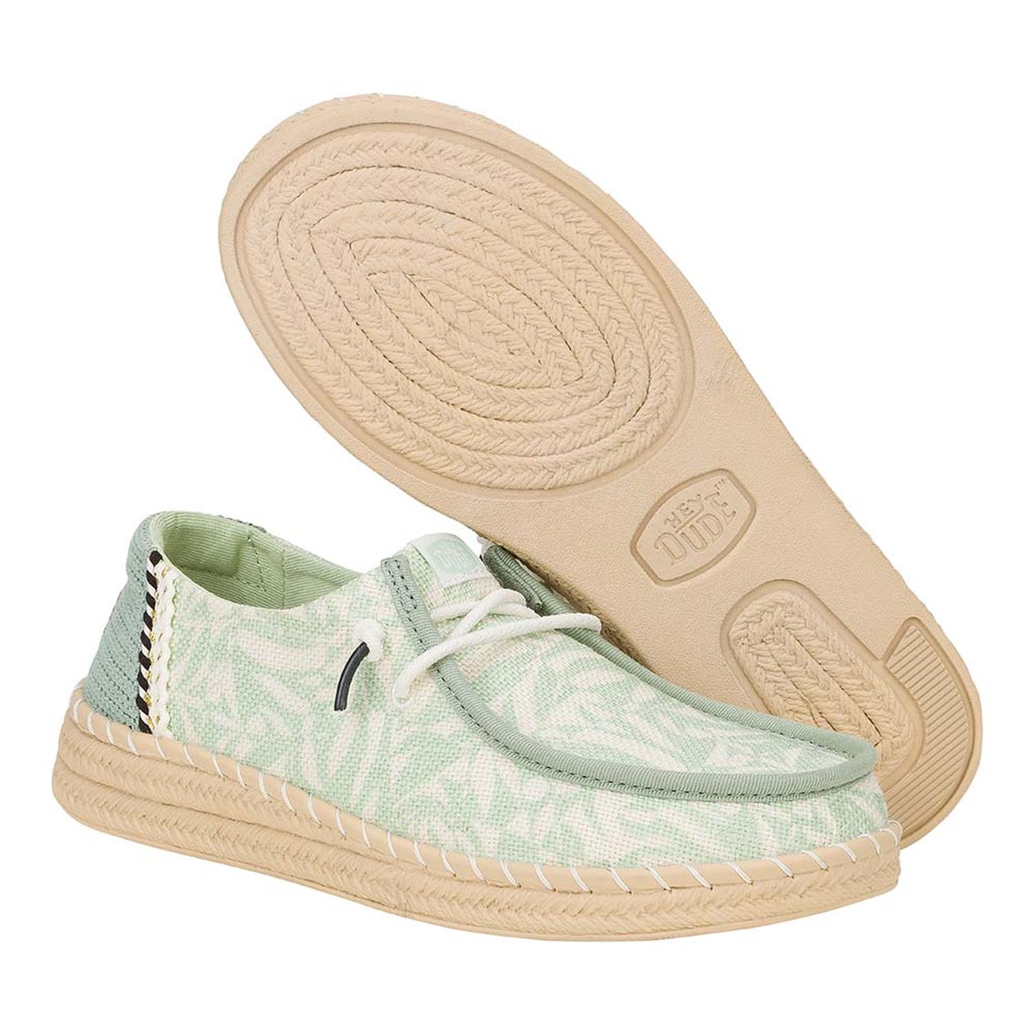 MOCASINES HEY DUDE WENDY ESPADRILLE RETRO PALM MUJER - 3