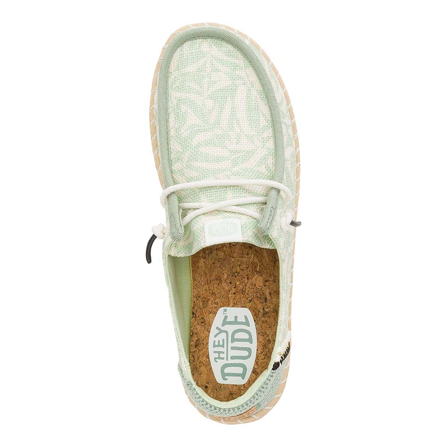 MOCASINES HEY DUDE WENDY ESPADRILLE RETRO PALM MUJER - 4