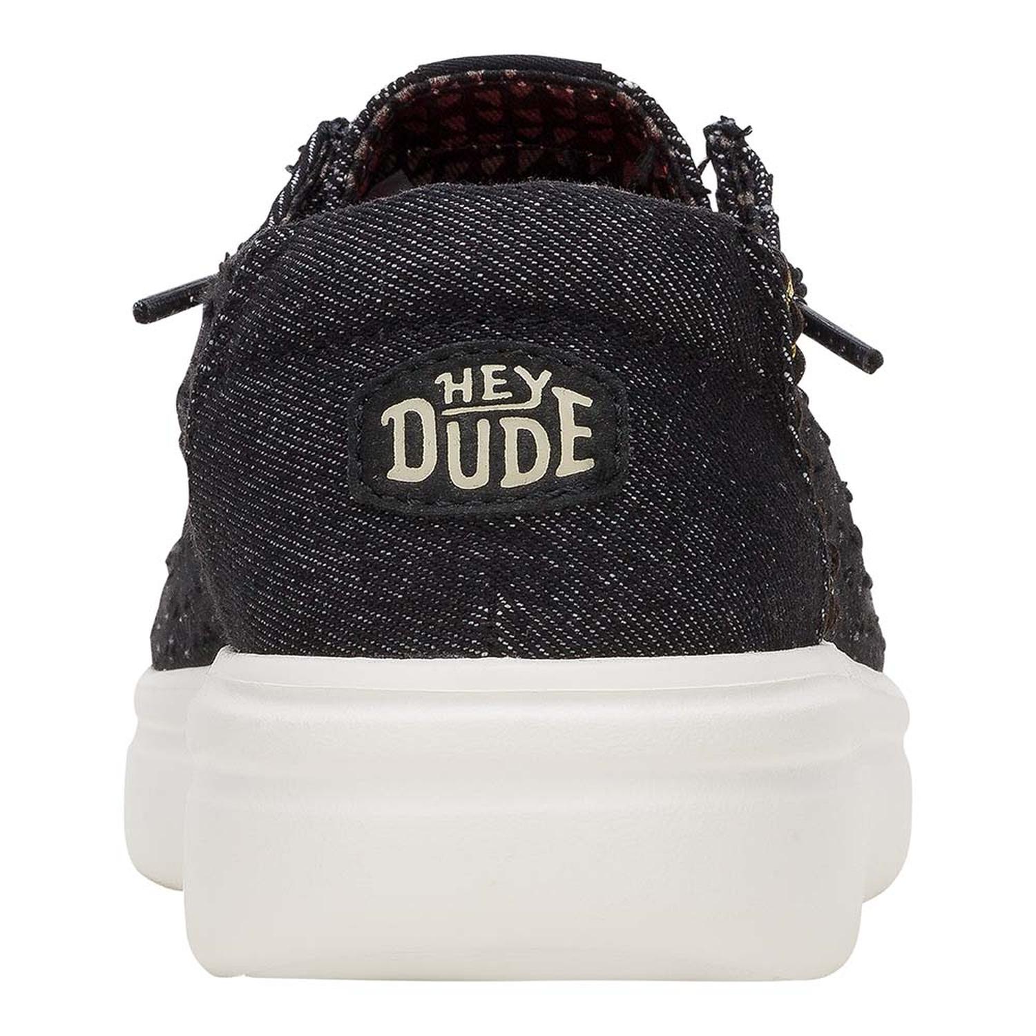MOCASINES HEY DUDE WENDY RISE PERF CANVAS MUJER - 5
