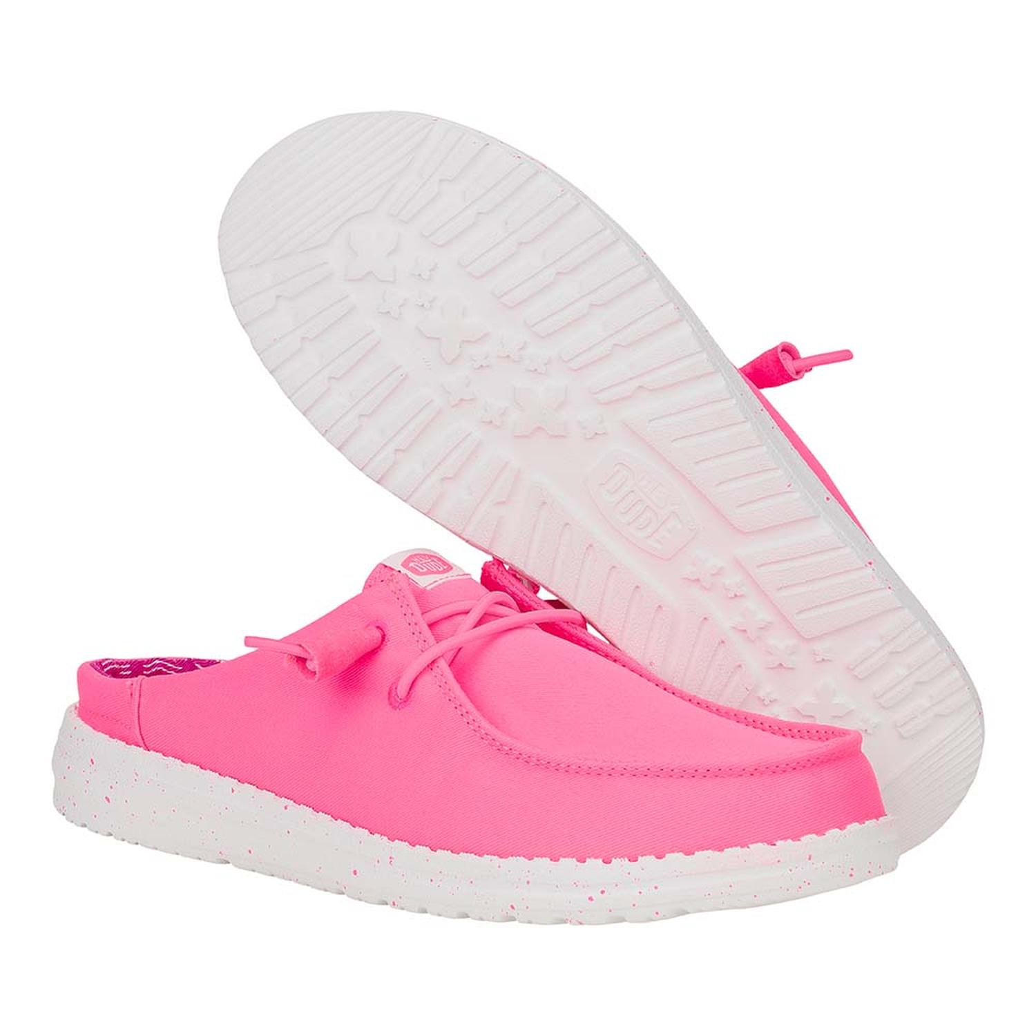 MOCASINES HEY DUDE WENDY SLIP STRETCH CANVAS MUJER - 3